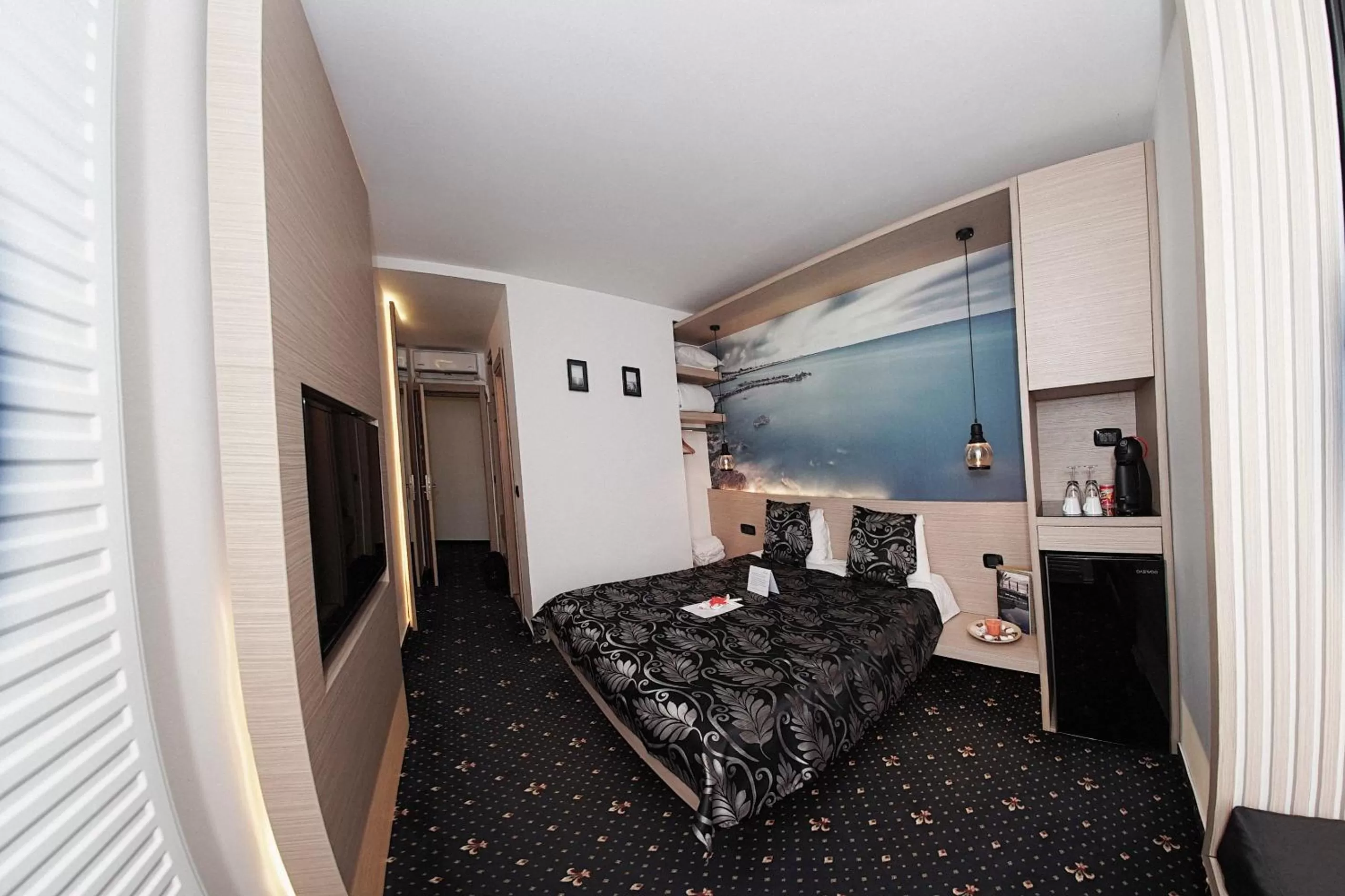 Premium Double Room with Partial Sea View in Aqvatonic Hotel - Steaua de Mare