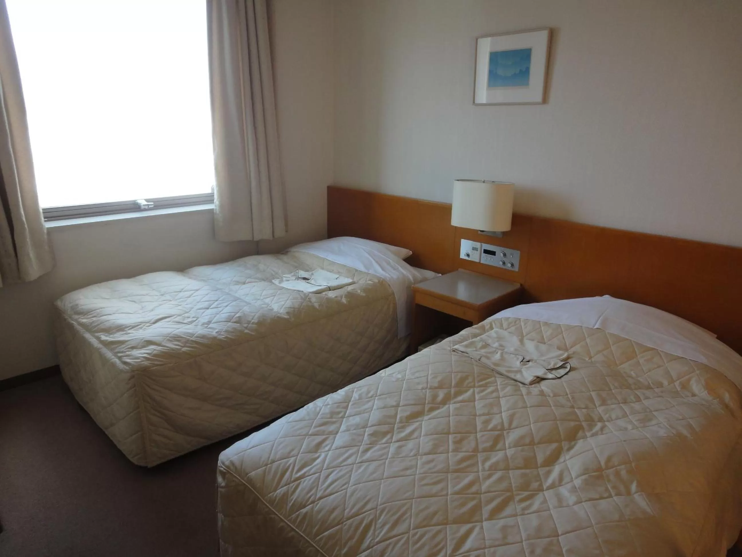 Bed in Hiroshima International Youth House JMS Aster Plaza