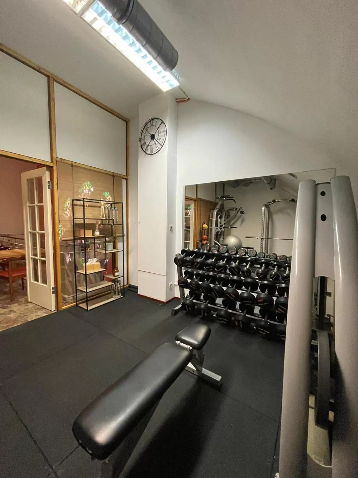 Fitness centre/facilities in Chasse Boutique Hotel