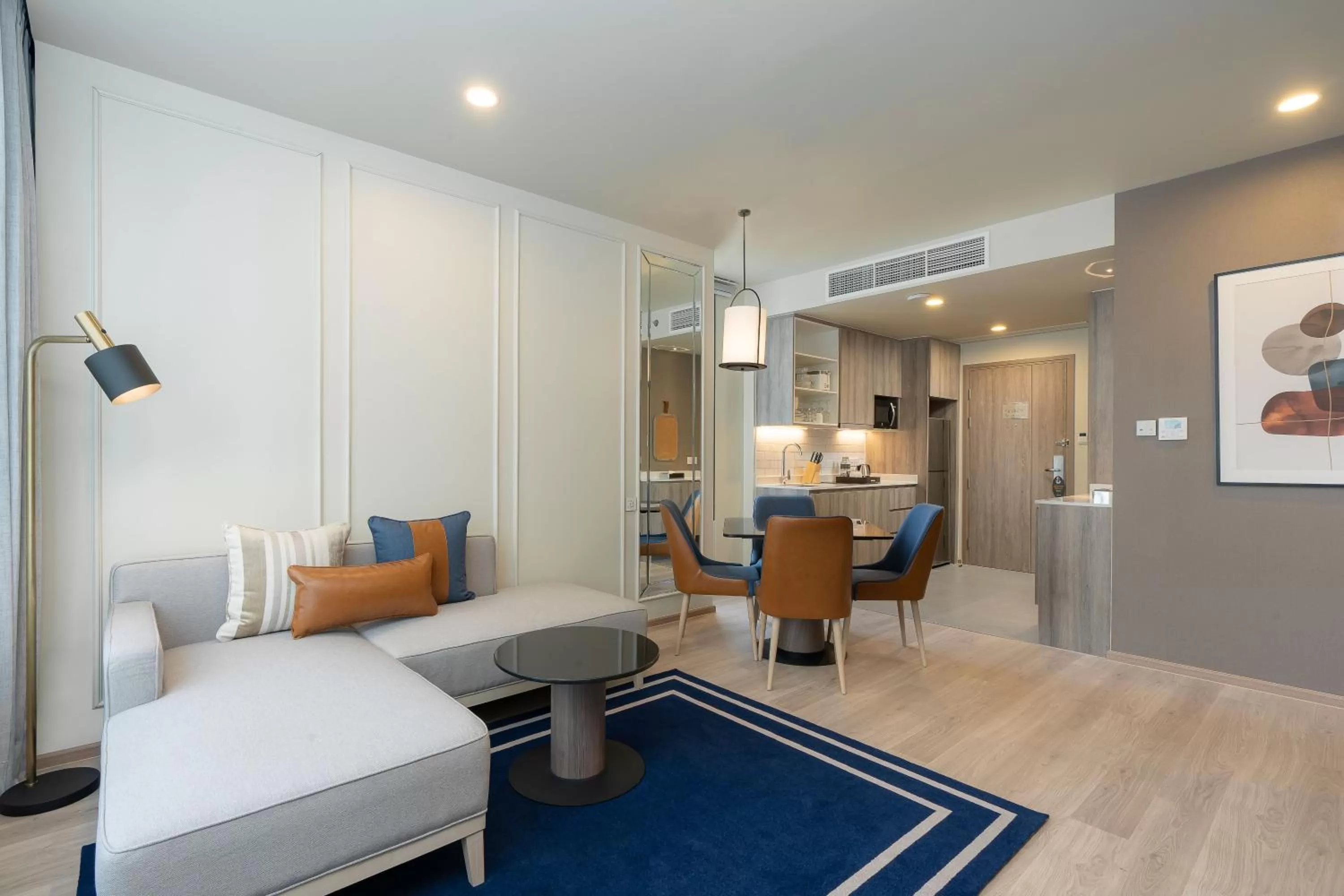 Living room, Bed in Staybridge Suites Bangkok Sukhumvit by IHG