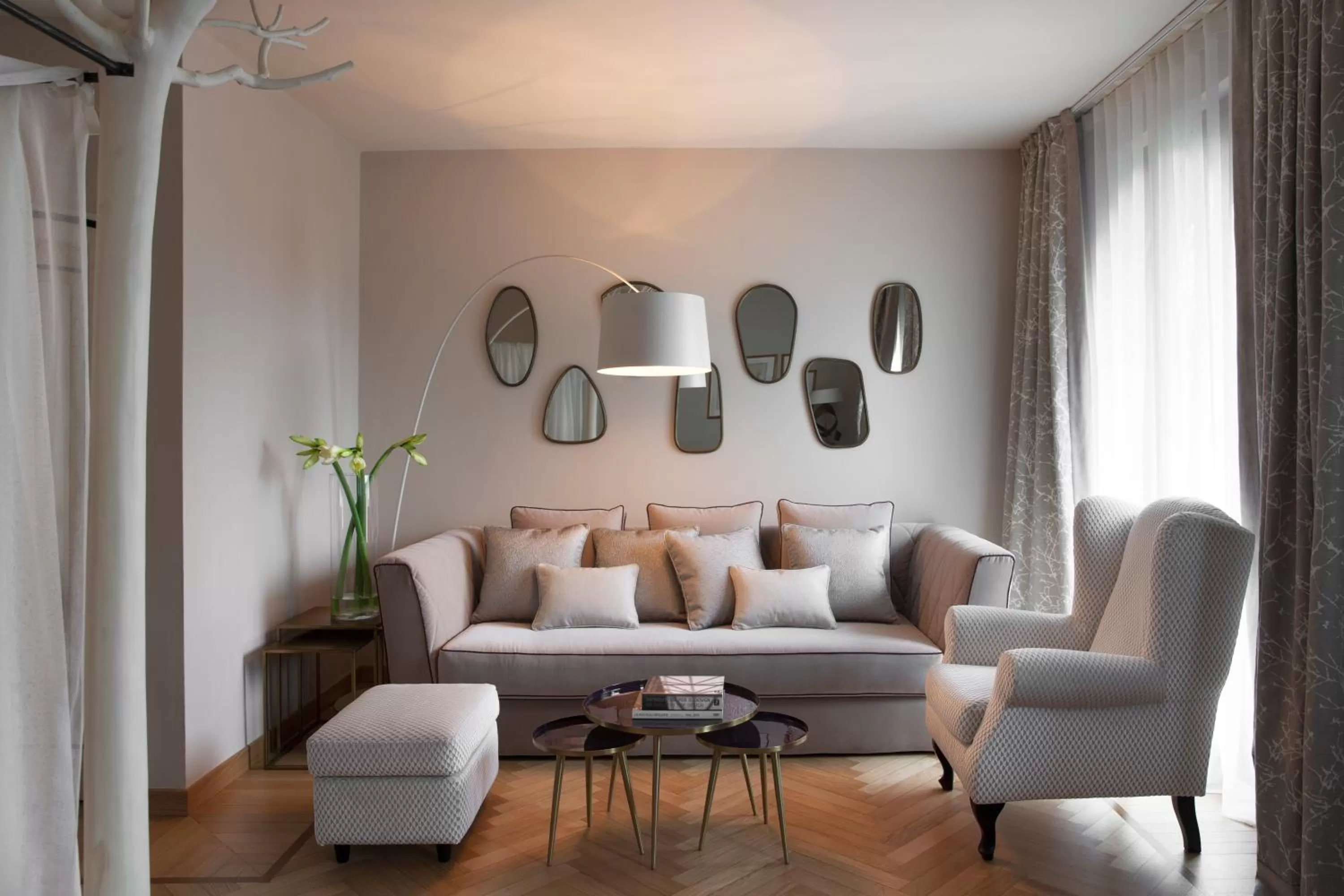 Living room in L'Albereta Relais & Chateaux