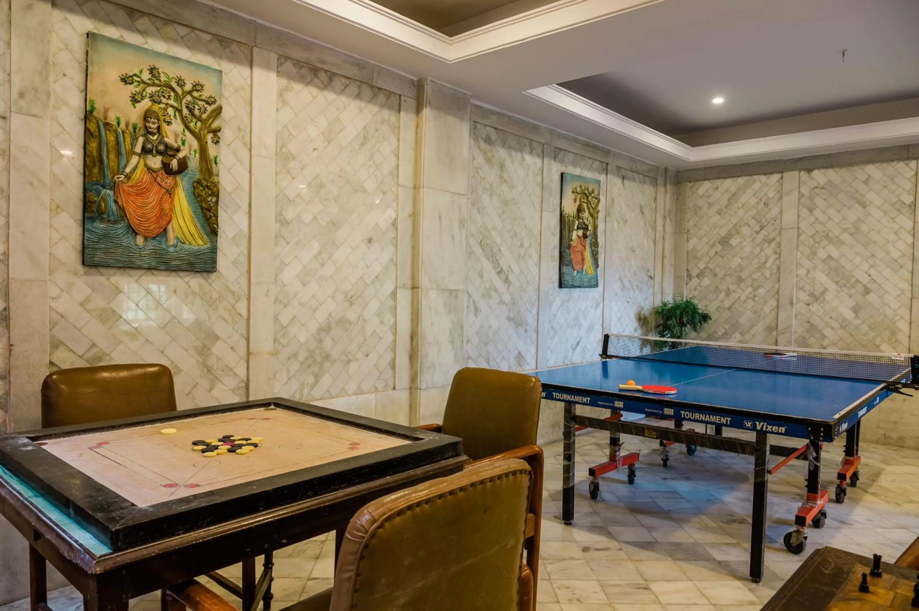 Game Room in Hotel Shiva Continental