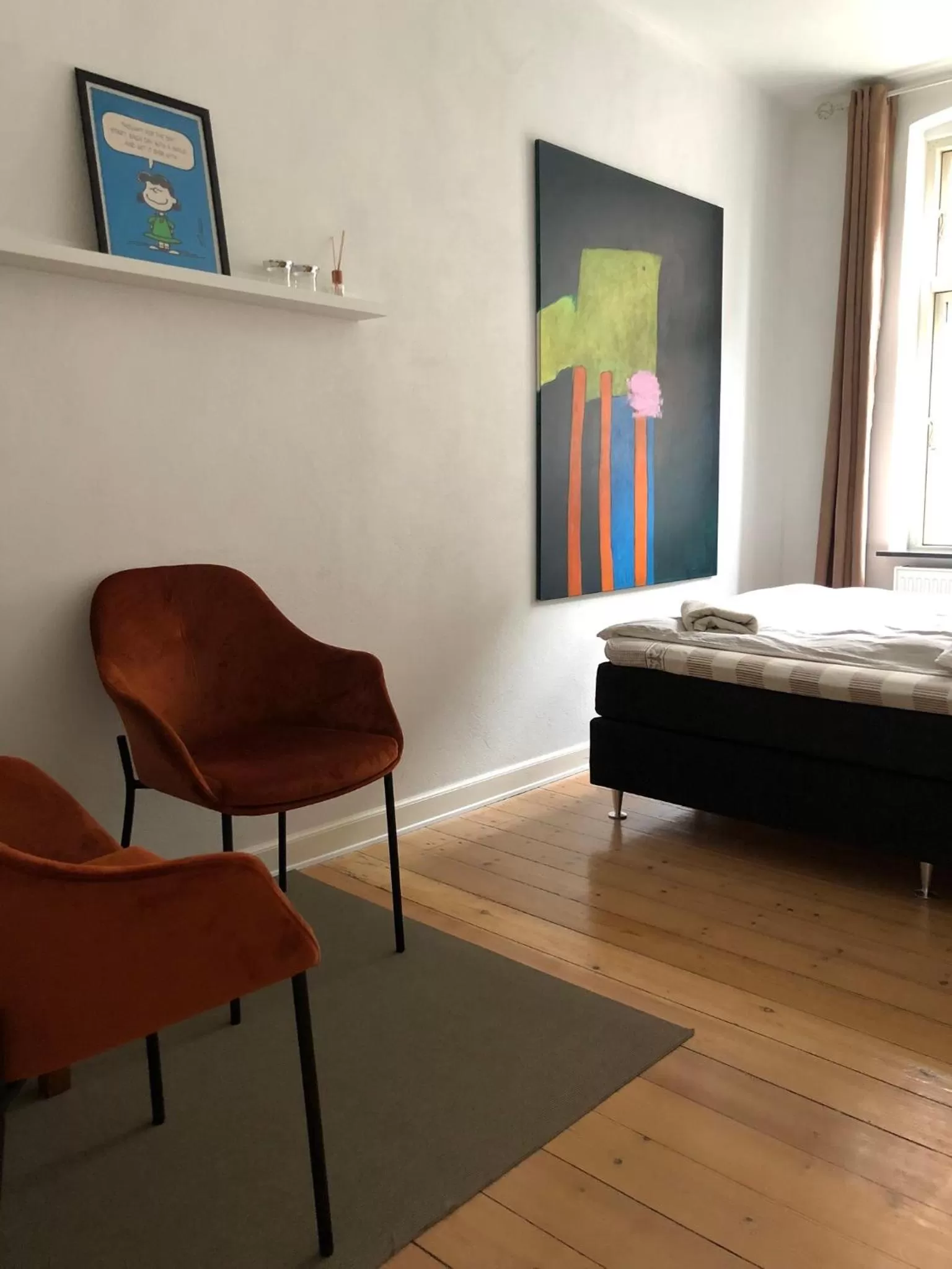 Bed in Davaa's Bed & Breakfast