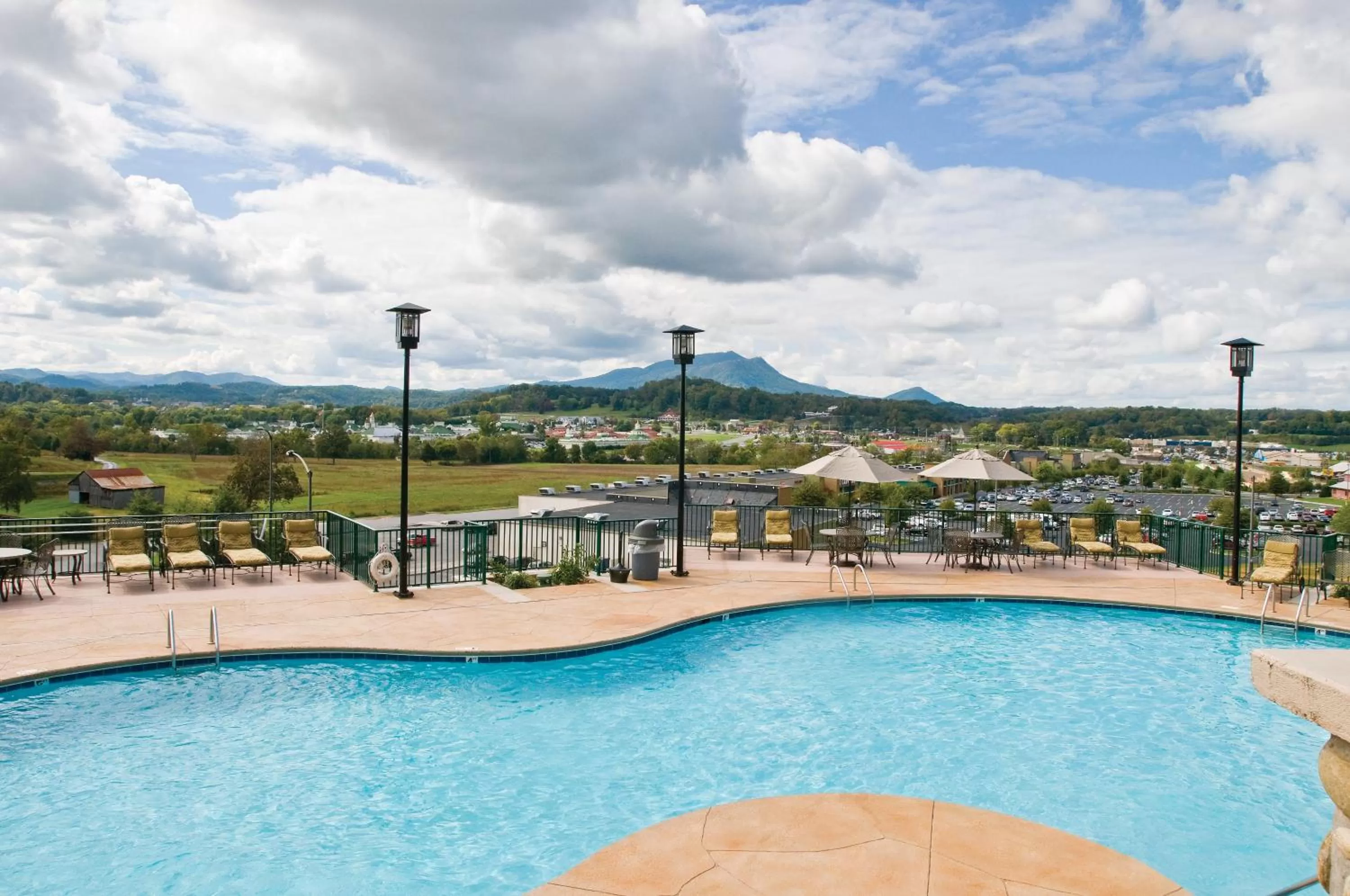 Swimming pool in Club Wyndham Smoky Mountains
