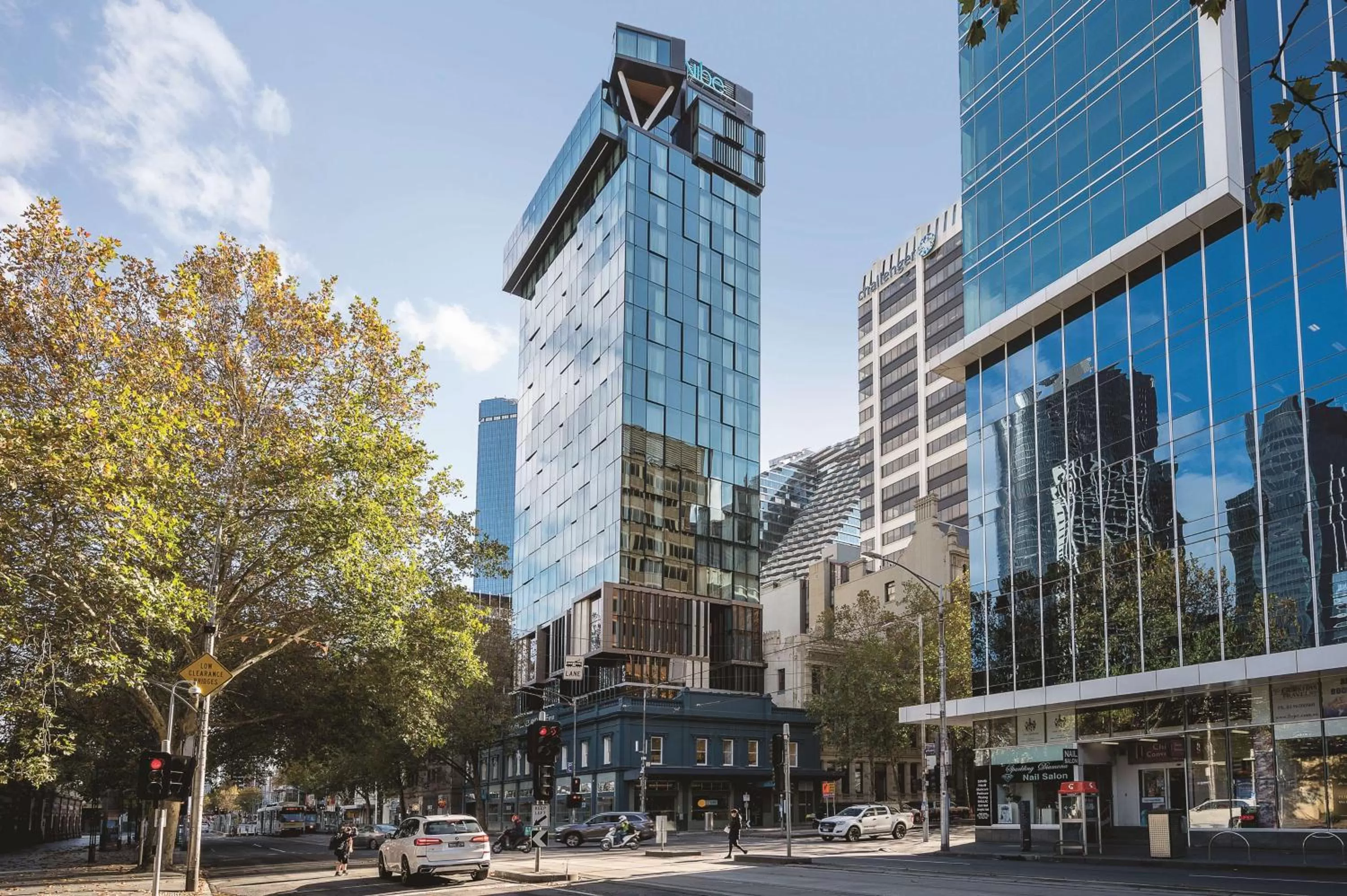 Property building in Vibe Hotel Melbourne