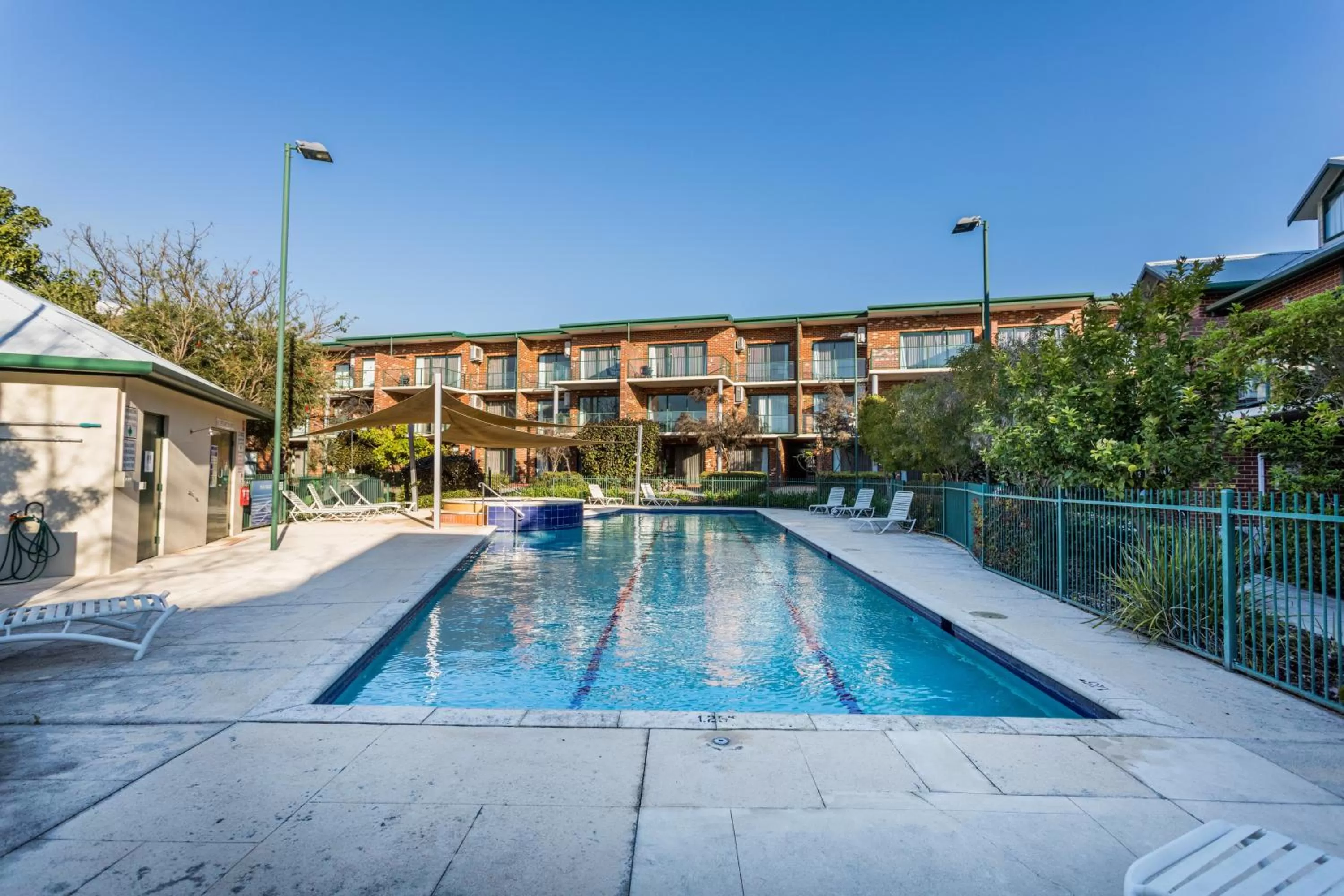 Swimming pool in Perth Ascot Central Apartment Hotel Official