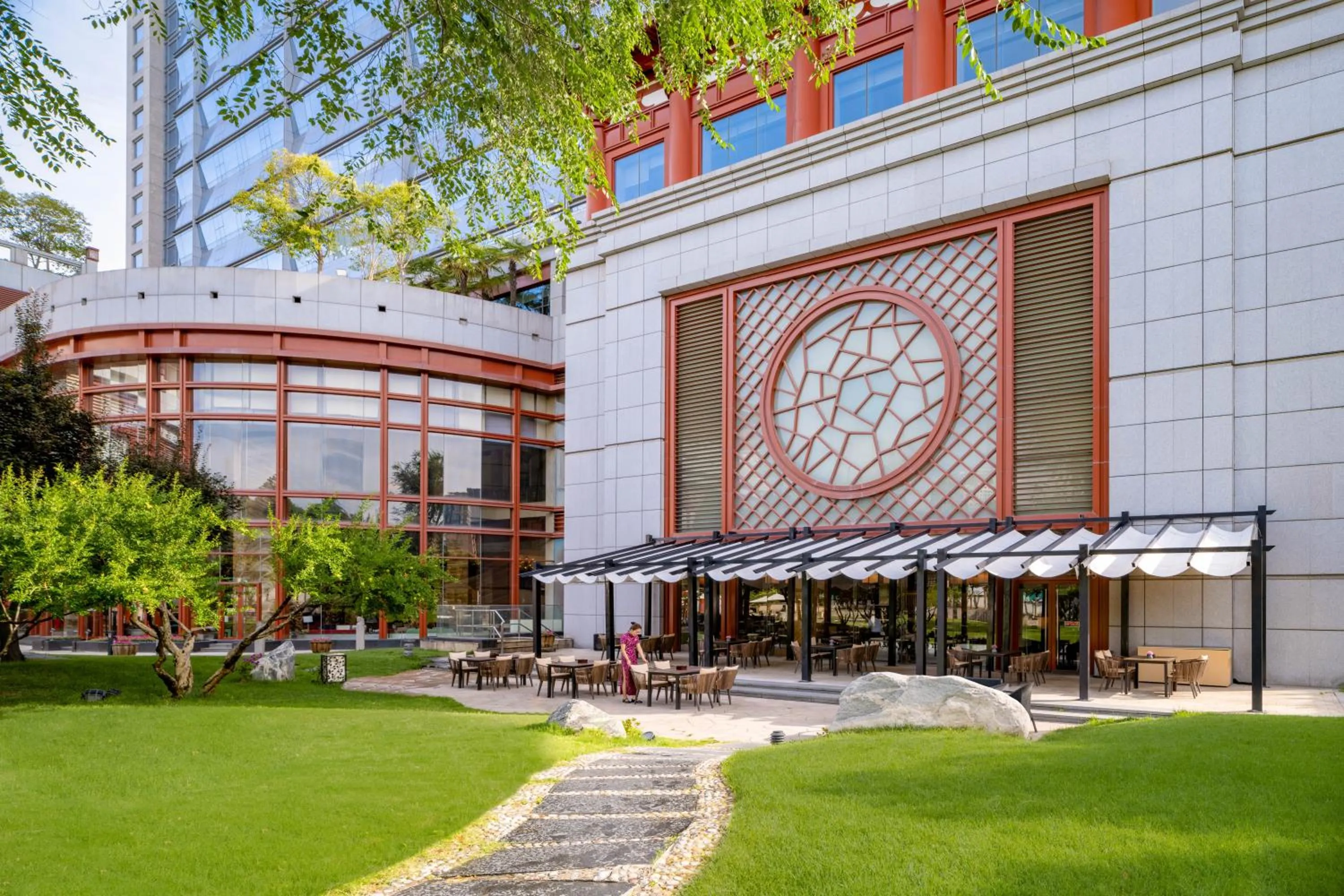 Garden in Shangri-La Xian