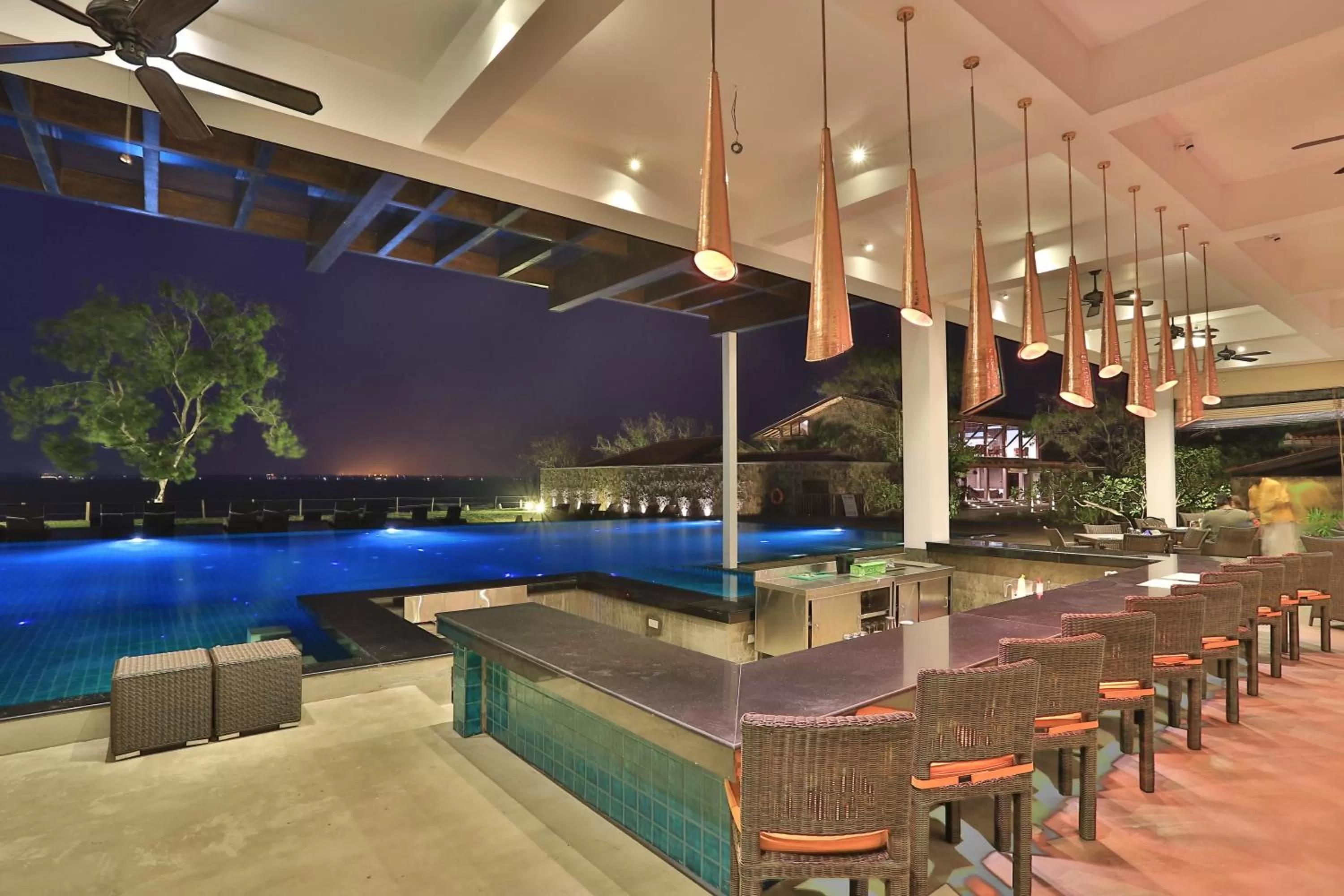 Swimming pool in Regenta Arie Lagoon Negombo