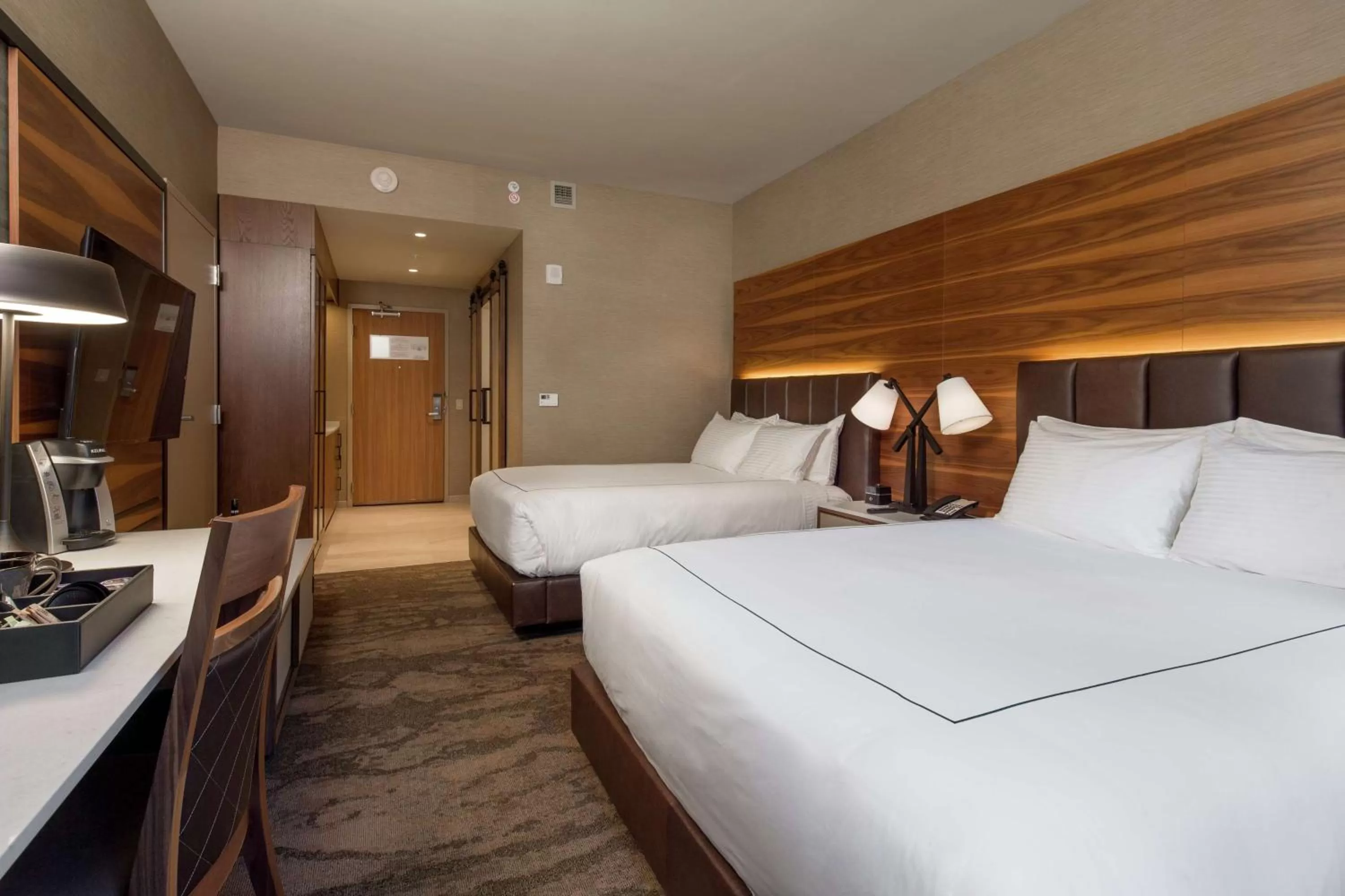 Bedroom, Bed in The Porter Portland, Curio Collection By Hilton