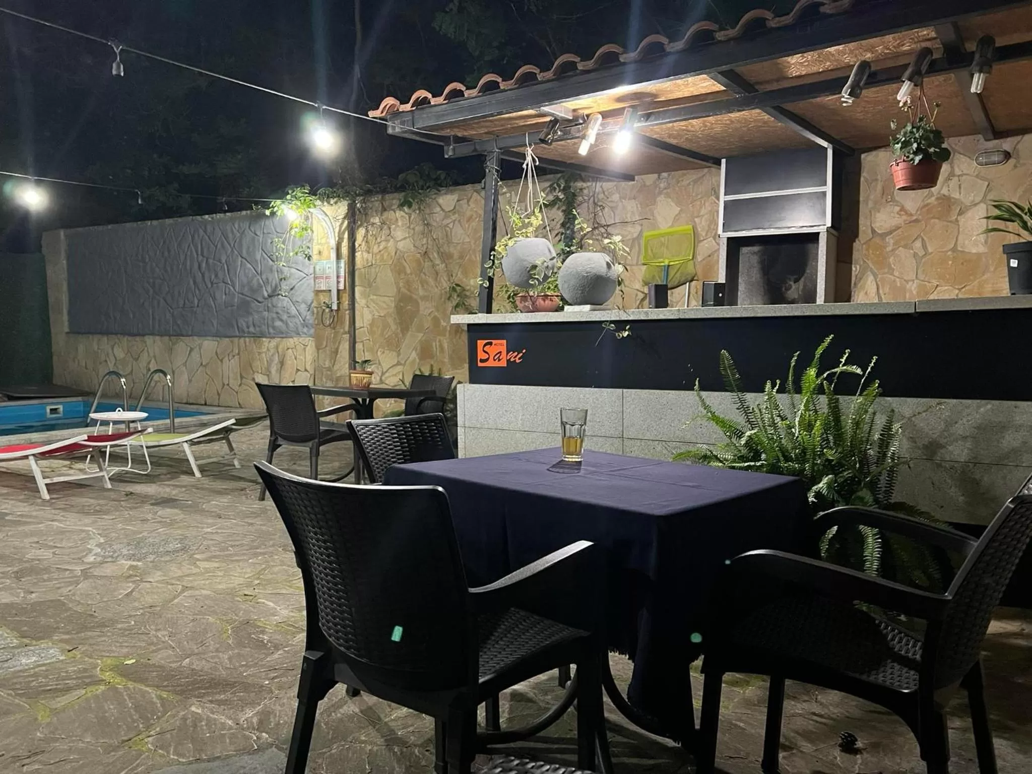 Swimming pool in Sani Hotel