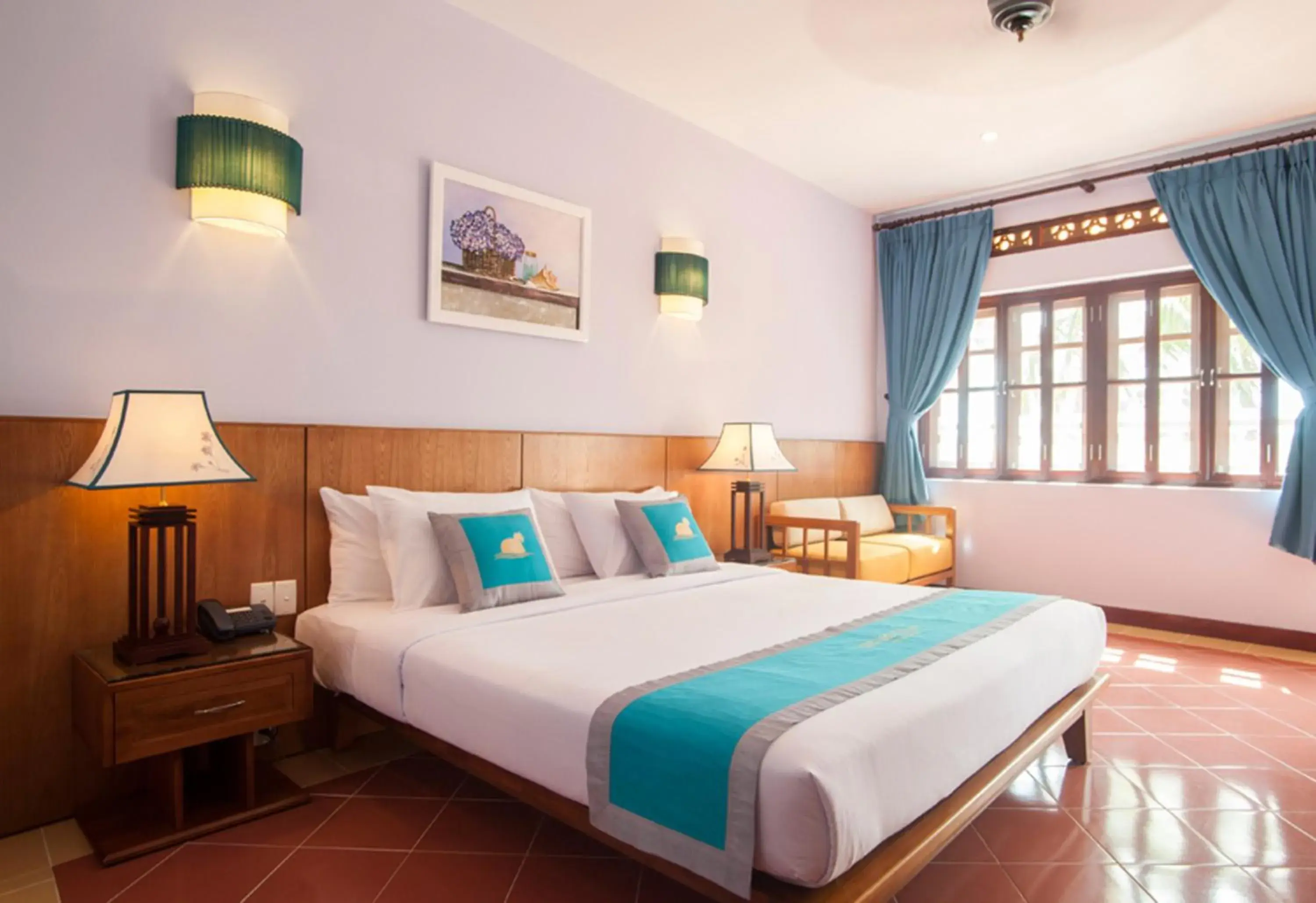 Deluxe Garden View in Phu Hai Beach Resort & Spa Phan Thiet Deluxe Garden View in Phu Hai Beach Resort & Spa Phan Thiet