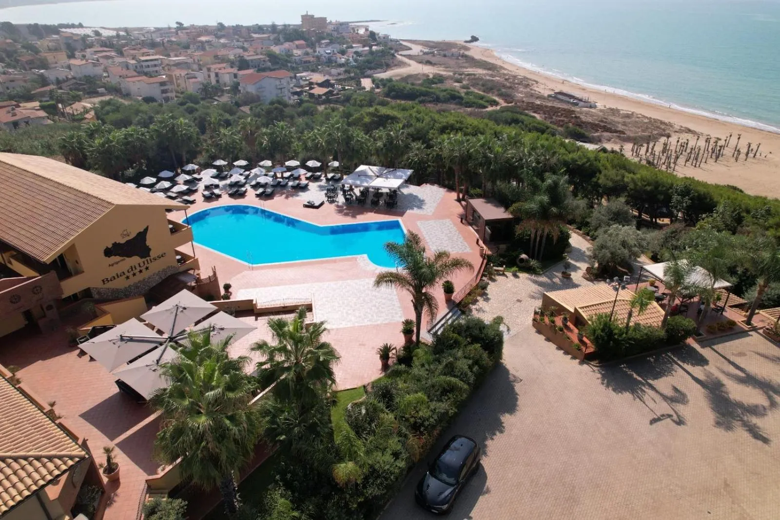 Garden in Baia Di Ulisse Wellness & Spa