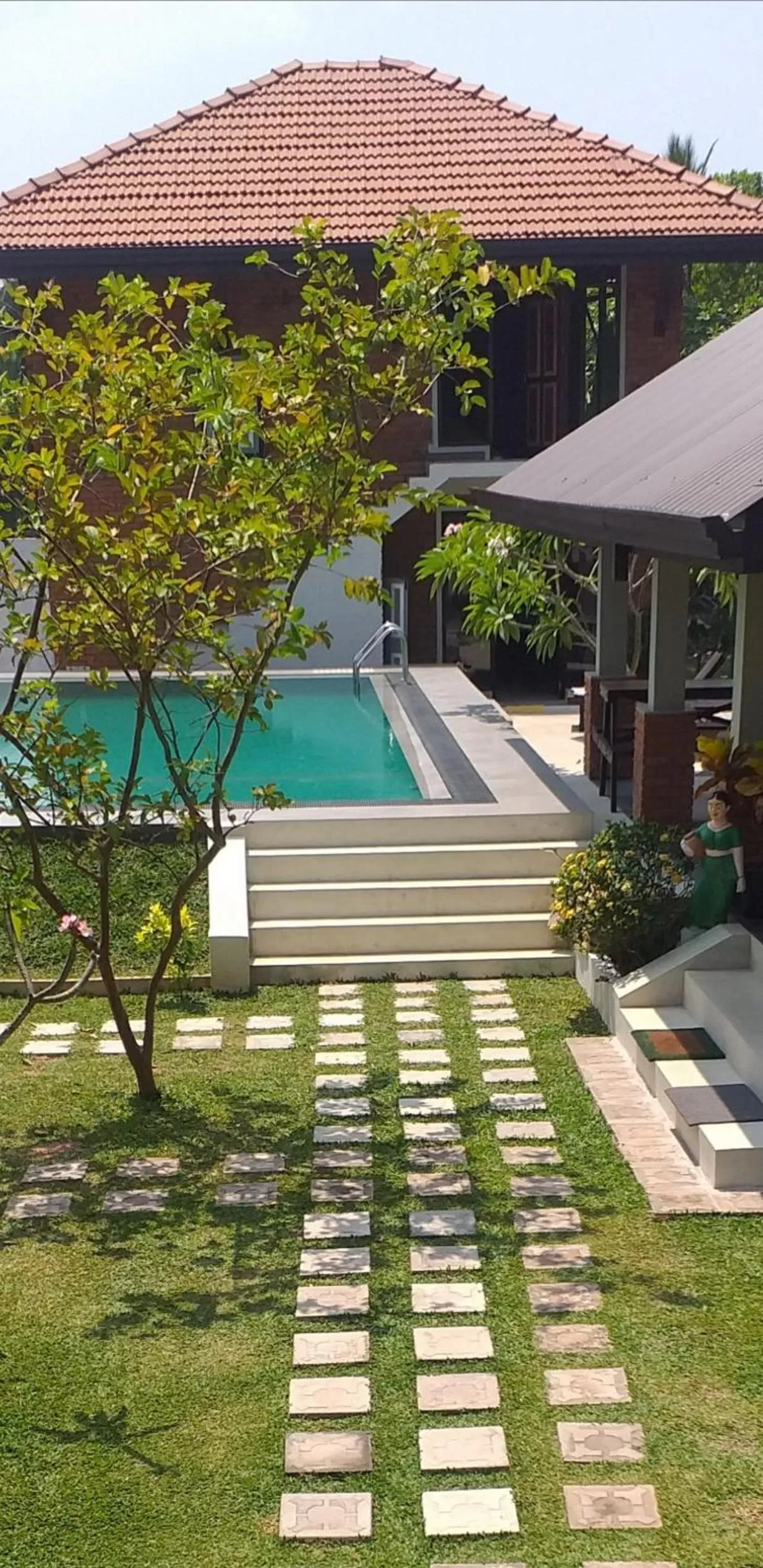 Swimming Pool in Green Wood Villa Negombo