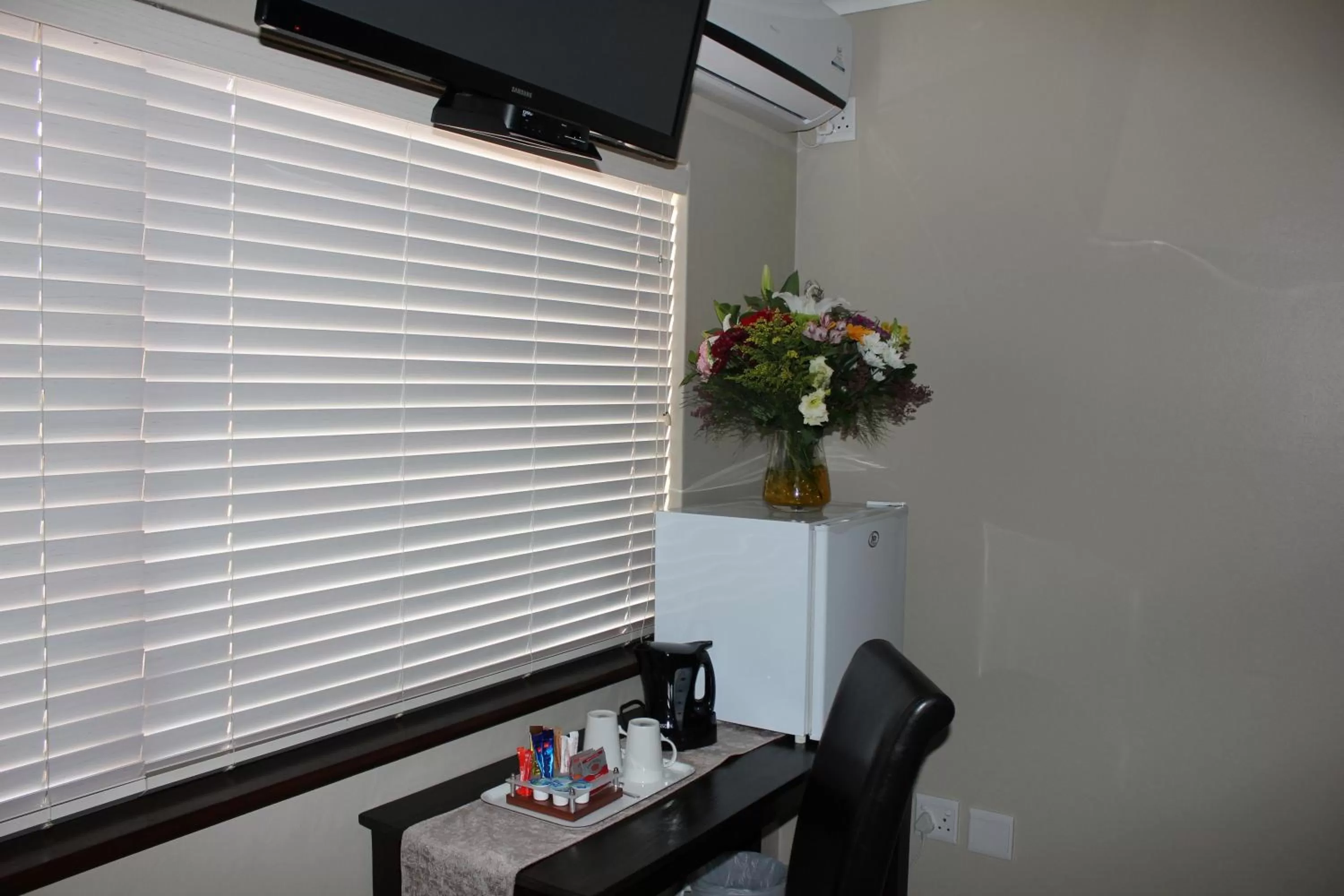 Coffee/tea facilities, TV/Entertainment Center in Prost Hotel Swakopmund Namibia