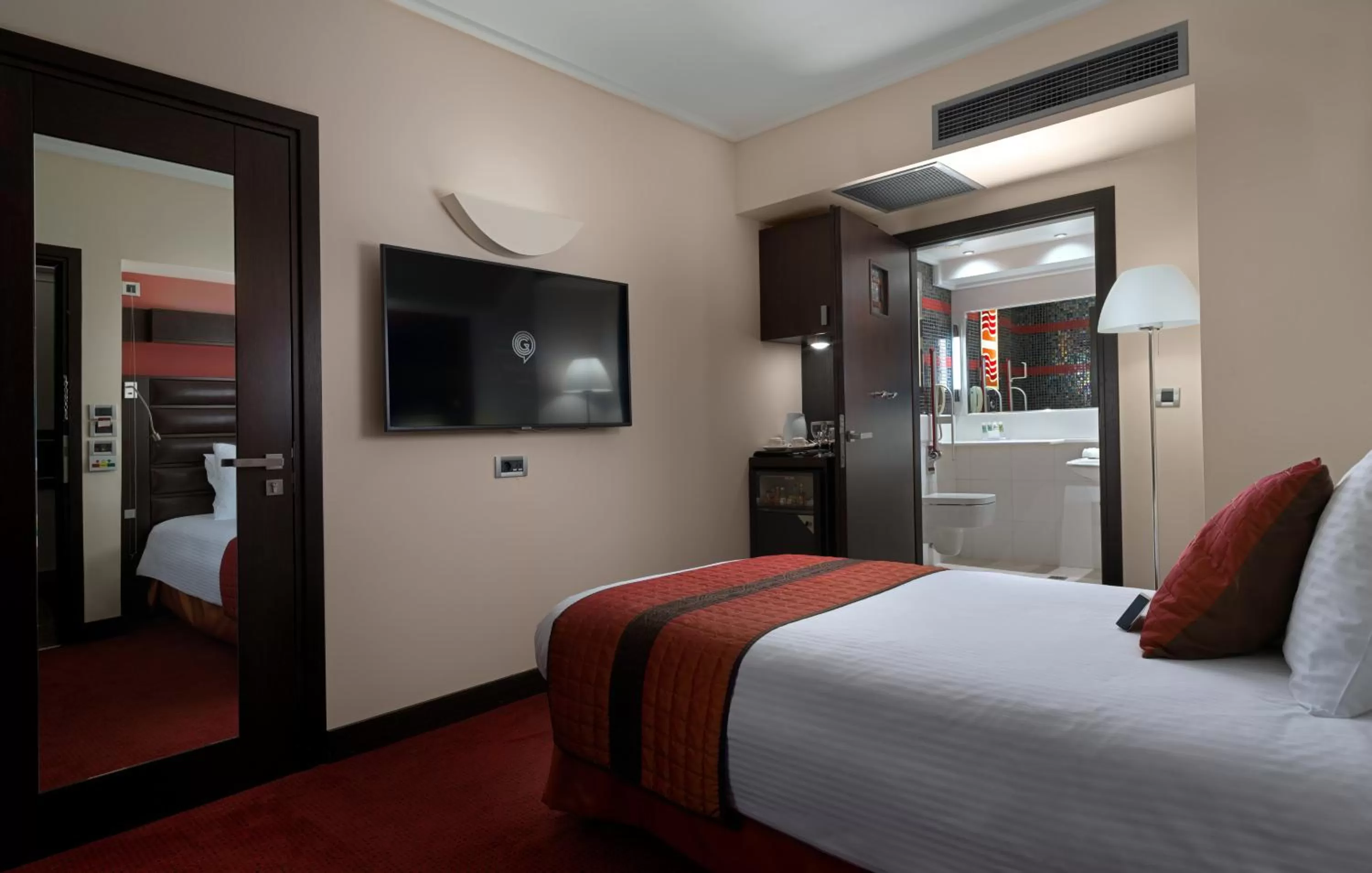Photo of the whole room, Bed in Crowne Plaza Athens City Centre by IHG