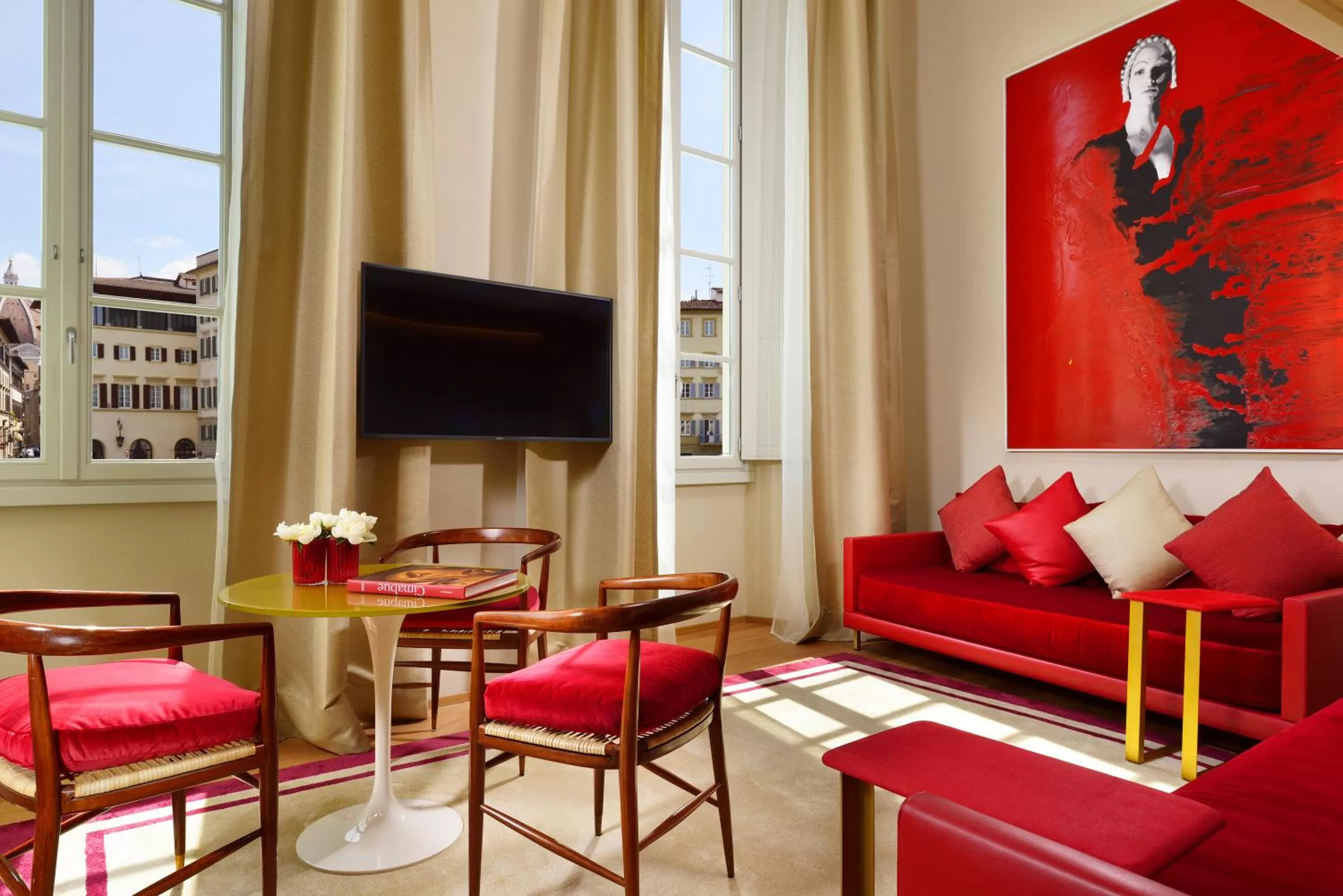 Living room in Grand Hotel Minerva