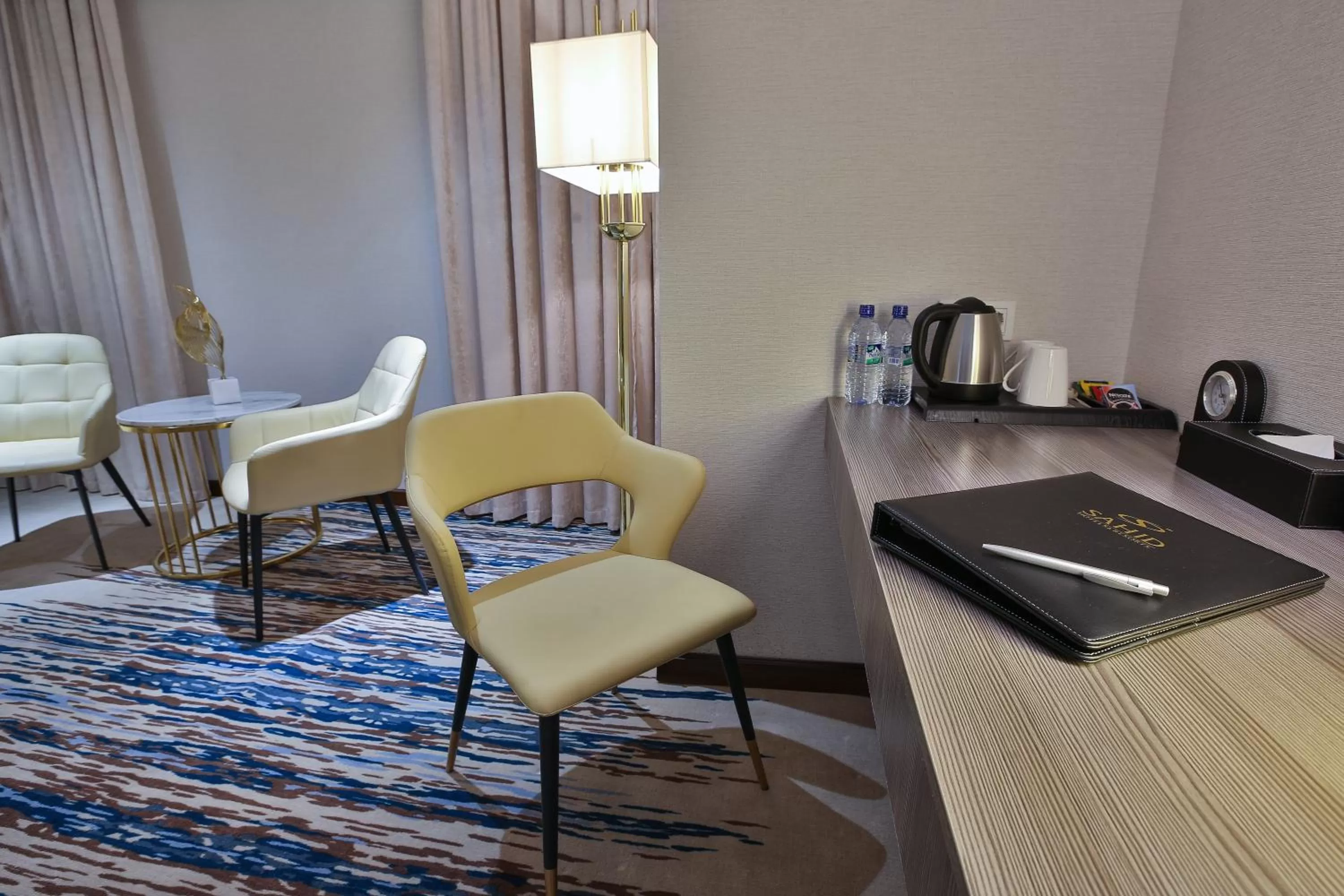 Seating area in Sahid Zarafshon