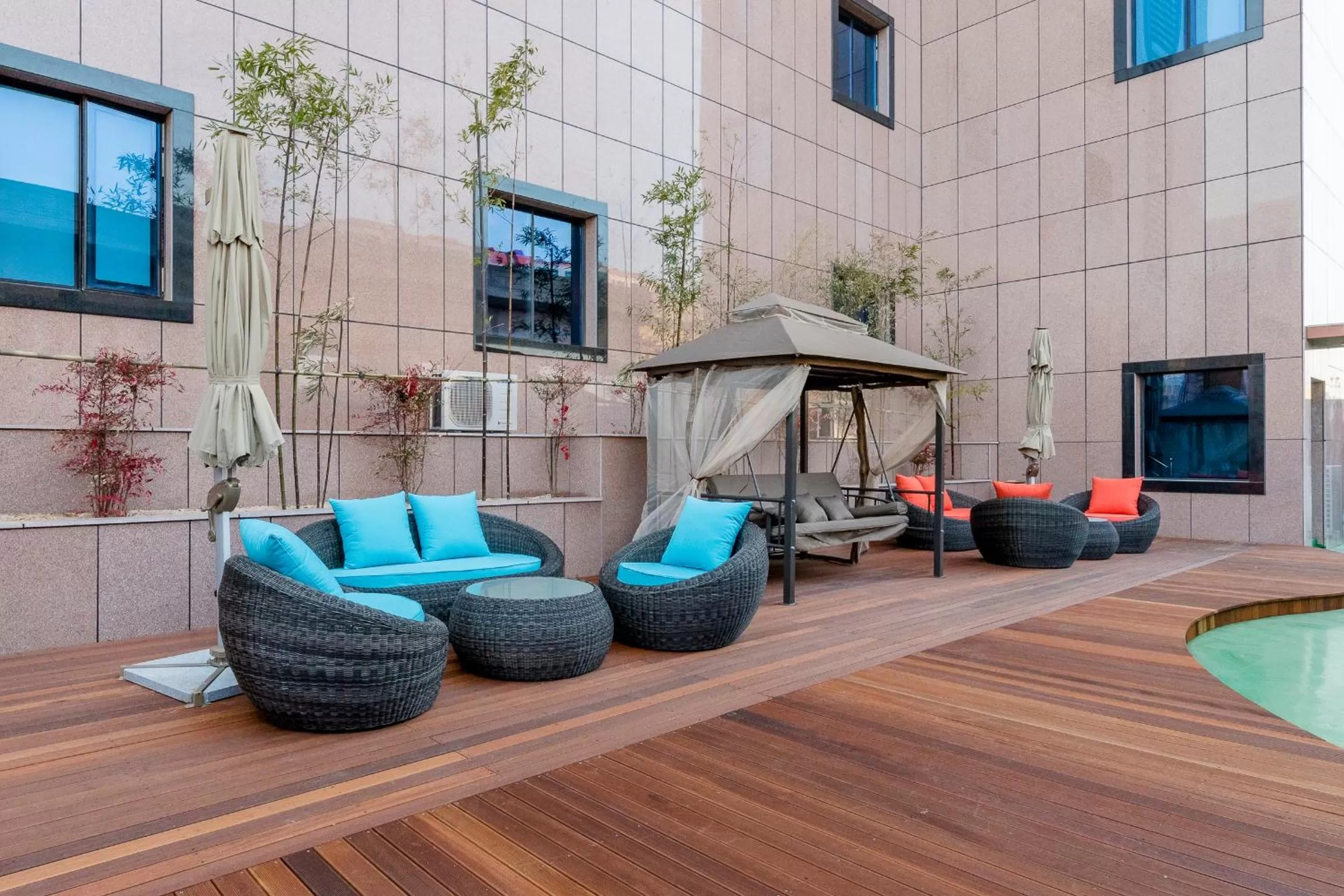 Balcony/Terrace in Air Sky Hotel