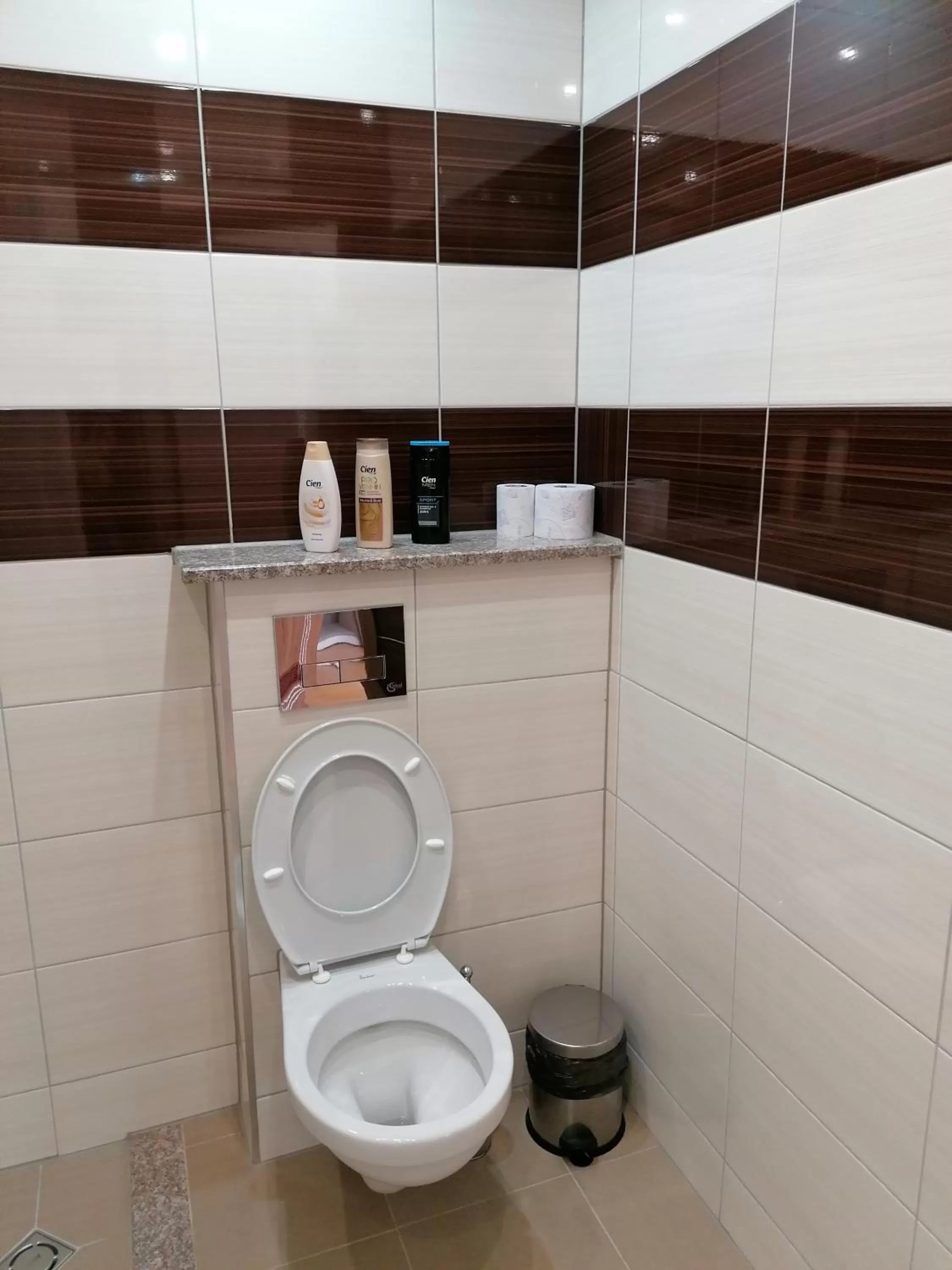 Shower in Hotel Lago Peshtera