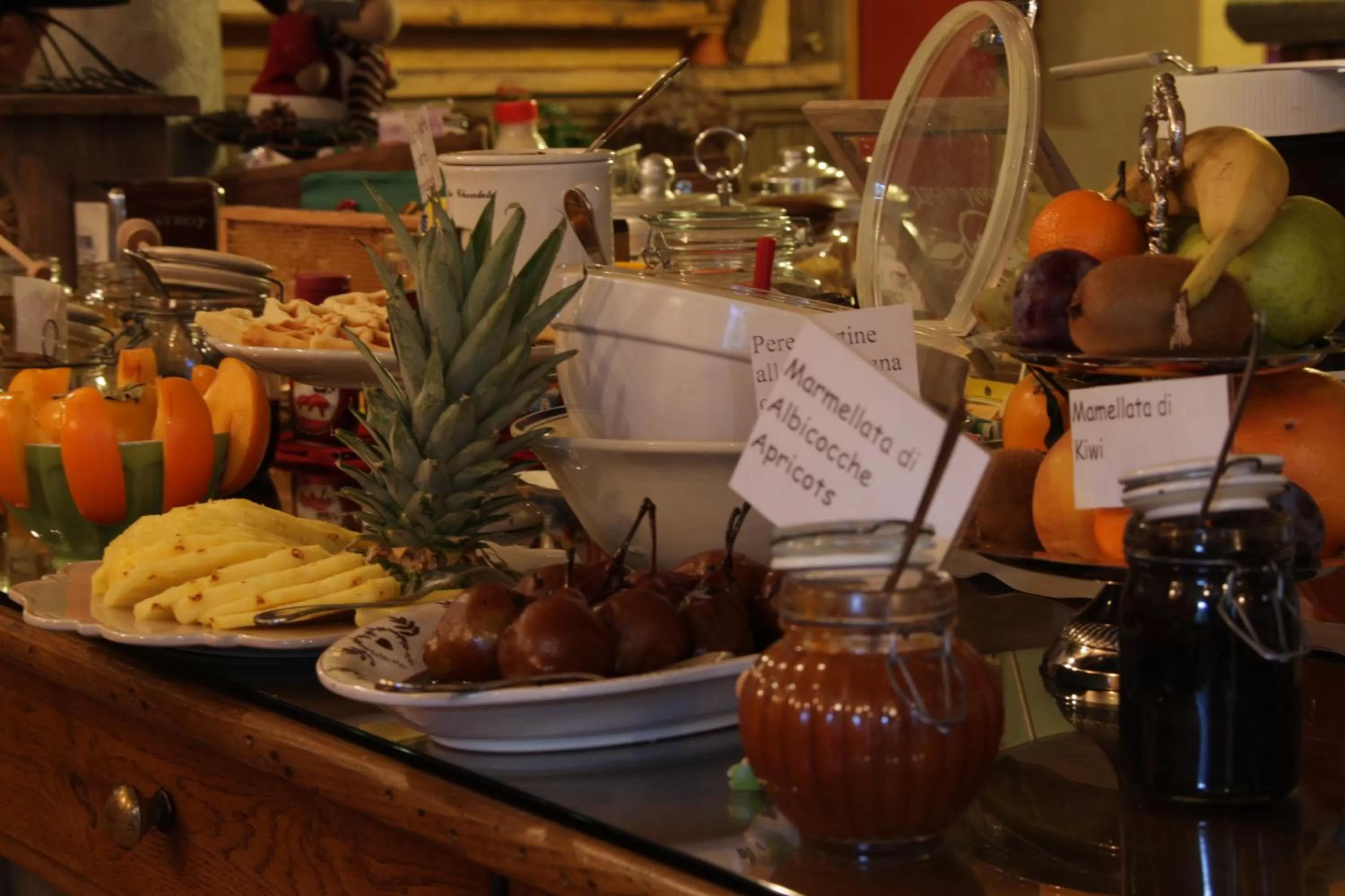 Breakfast in Hotel Chalet La Meridiana