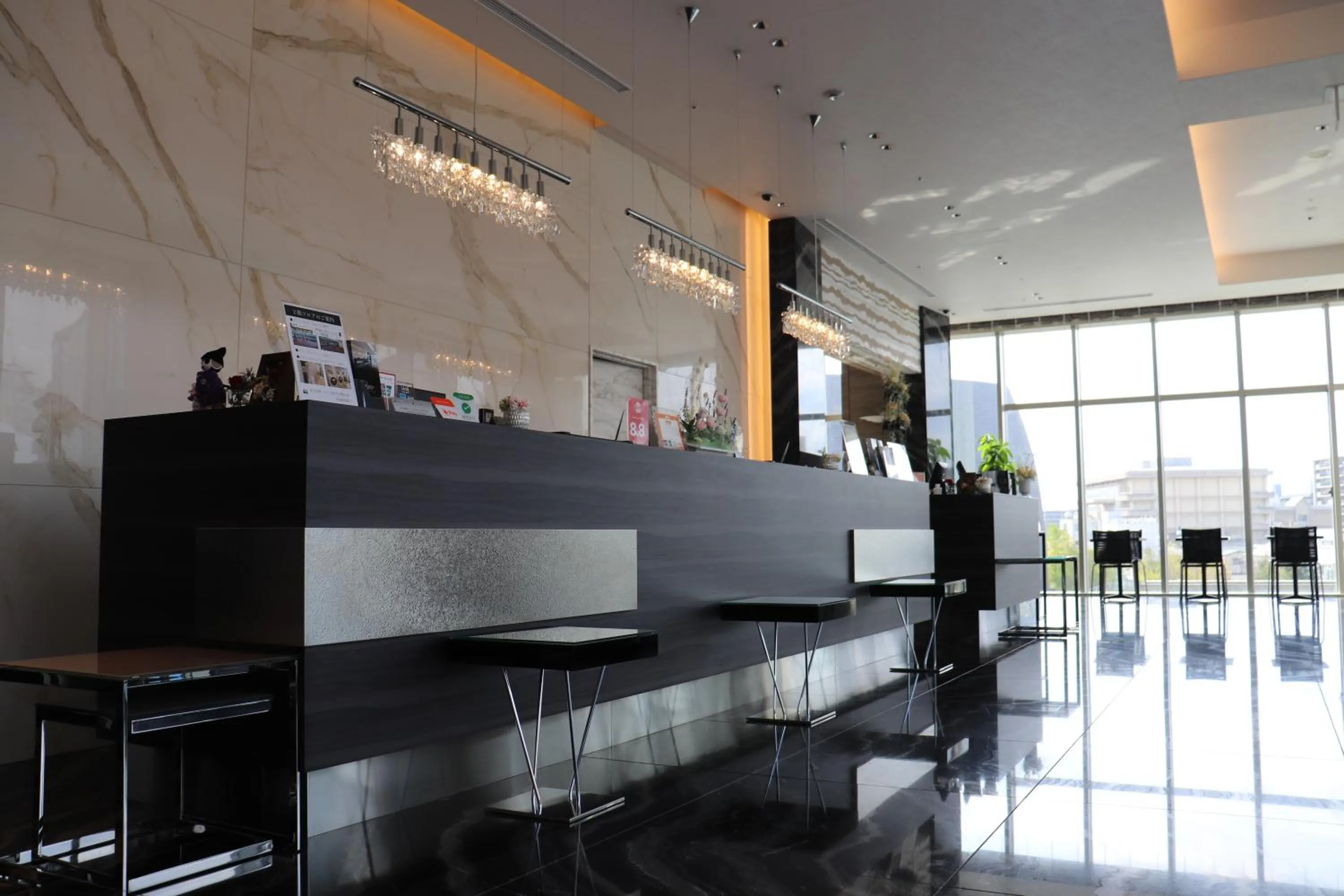 Lobby or reception in Piazza Hotel Nara