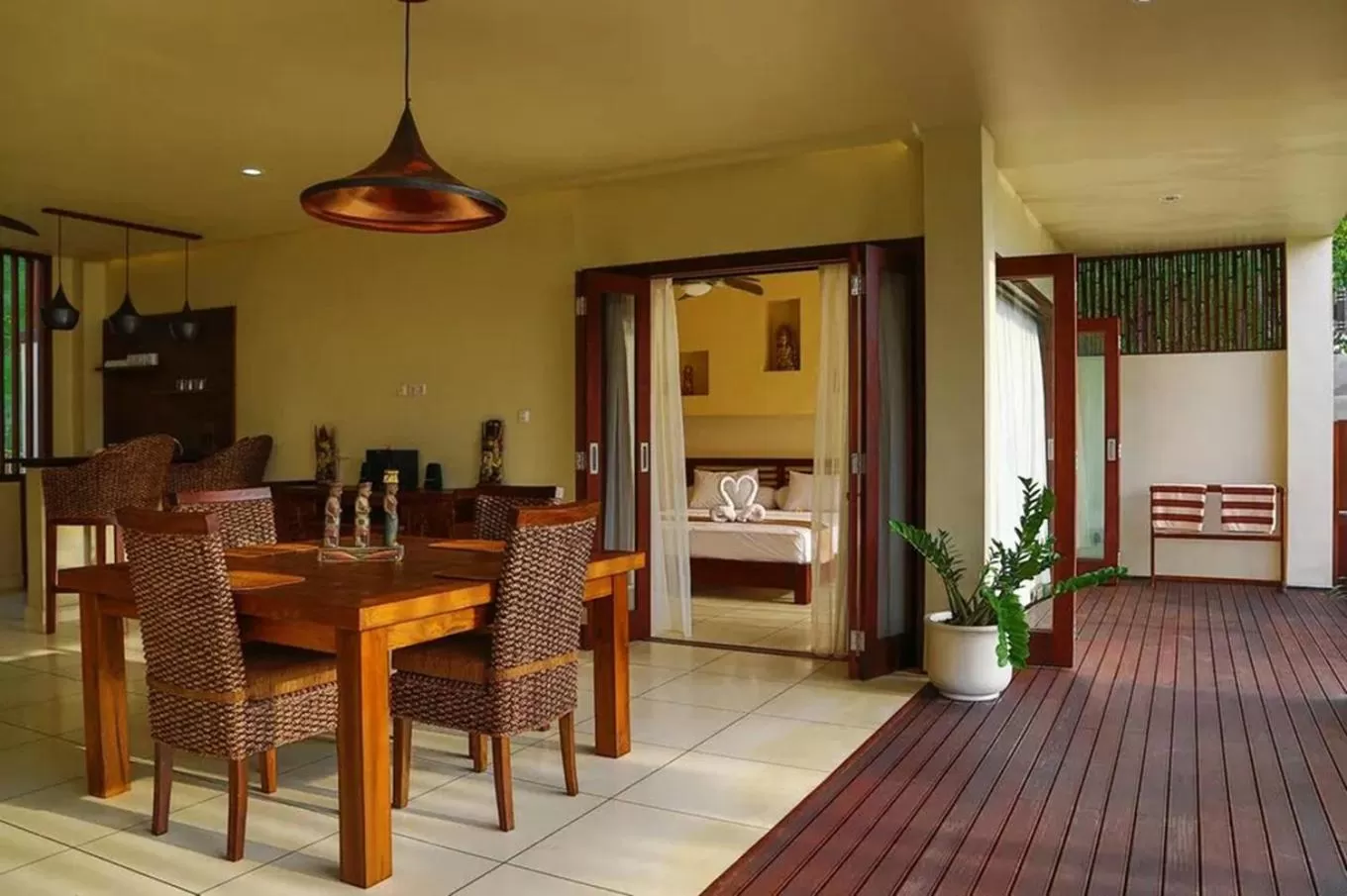 Bedroom in Mala Garden Resort and Spa