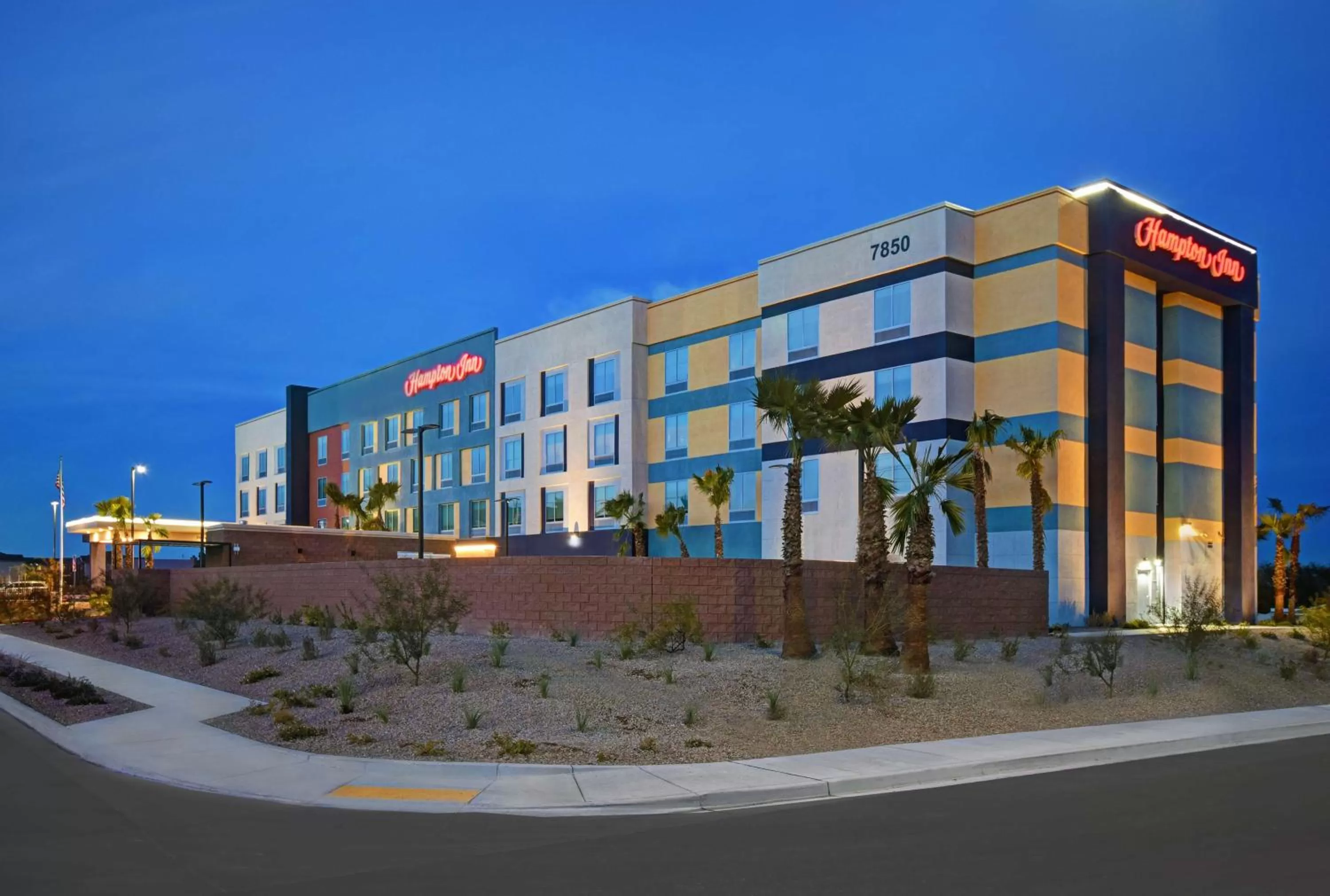 Property building in Hampton Inn Las Vegas Strip South, NV 89123