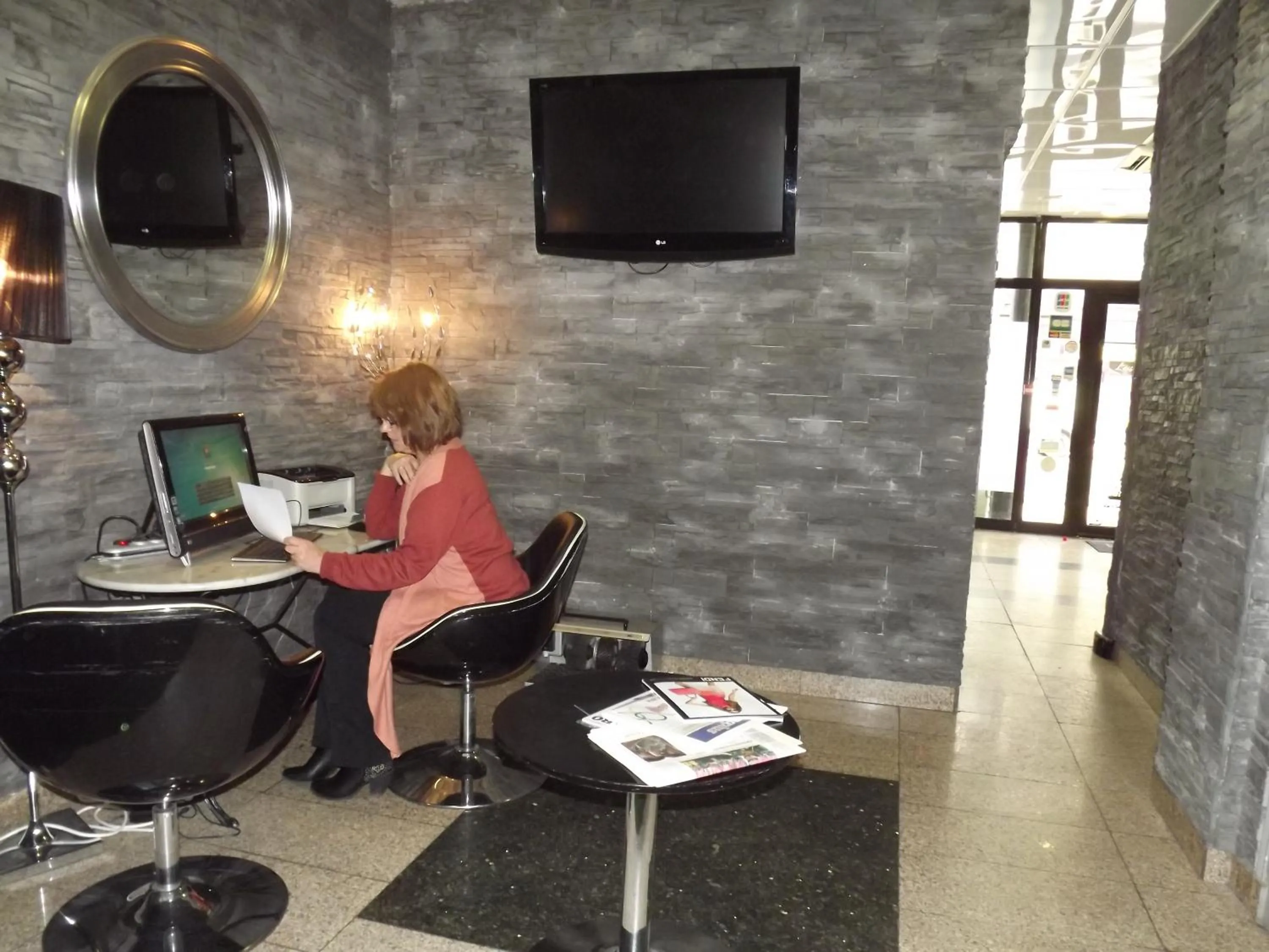 Lobby or reception in Grand Hotel Nouvel Opera