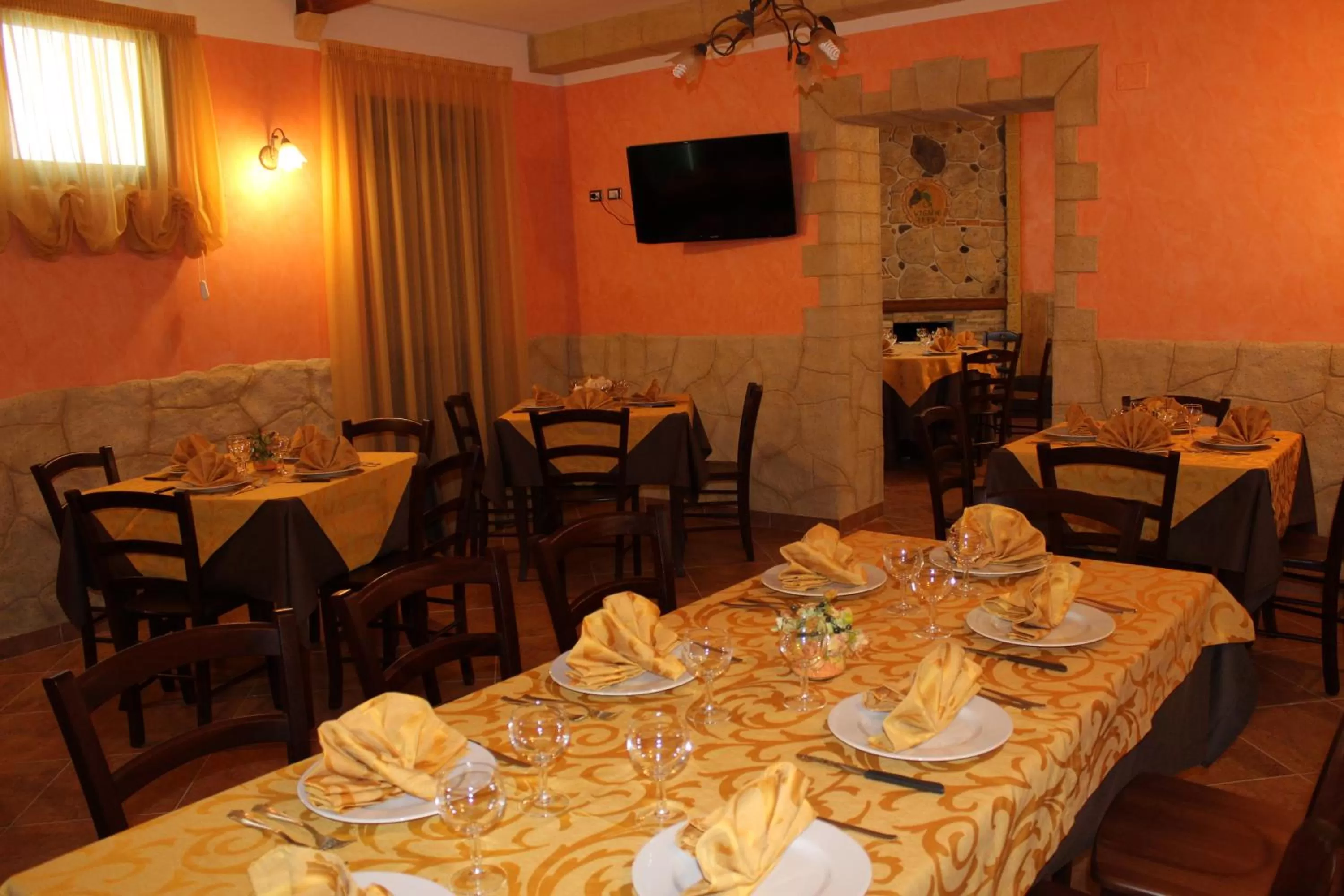 Restaurant/places to eat in B&B La Vigna
