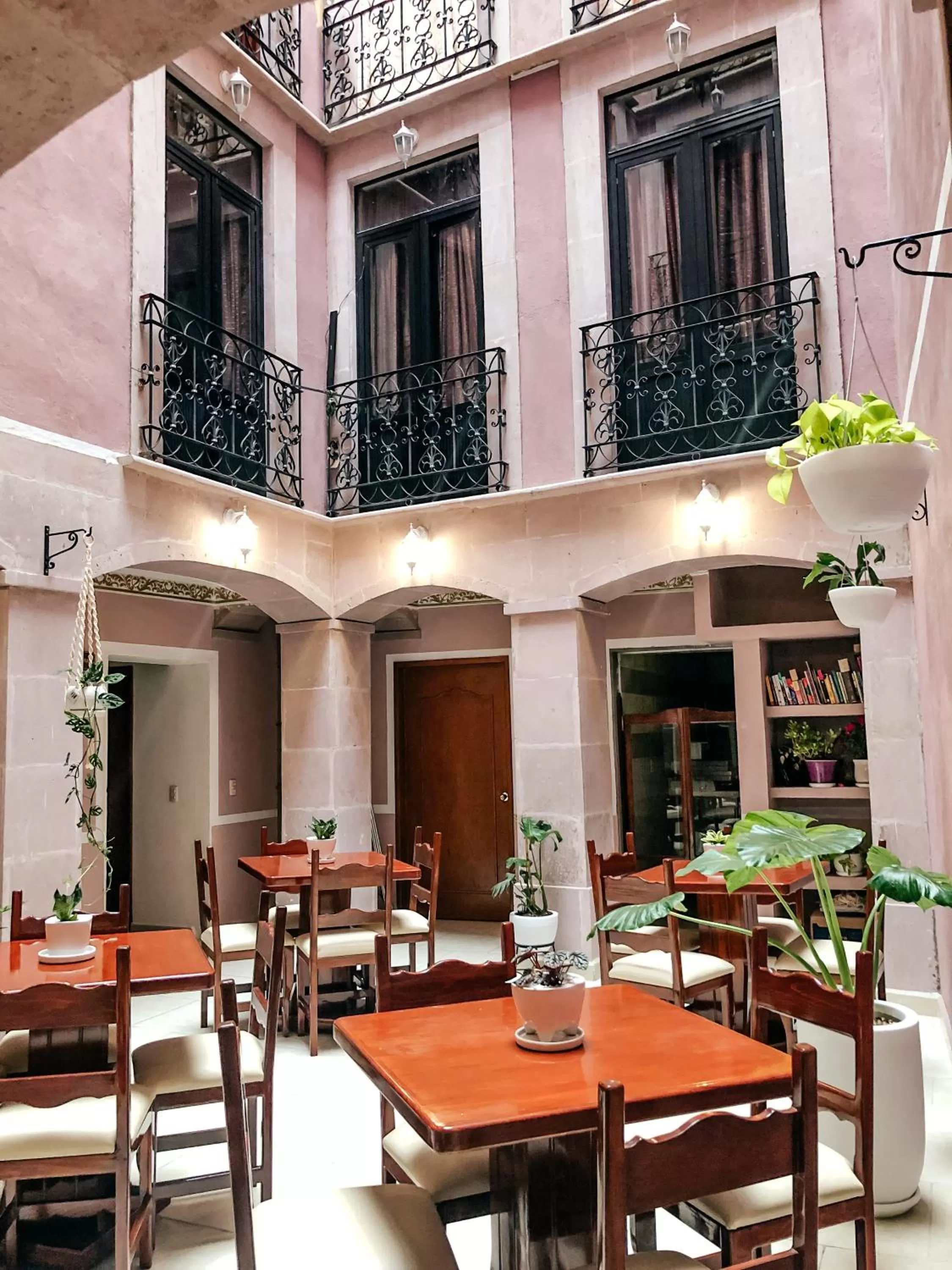 Patio in Cuartel 1914 - Hotel Boutique