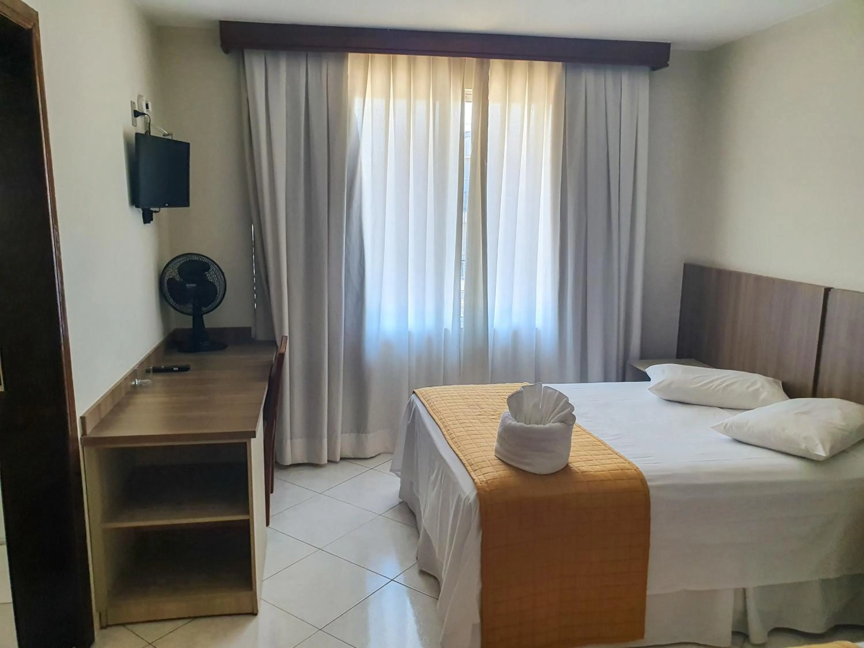 Bed in San Marino Palace Hotel