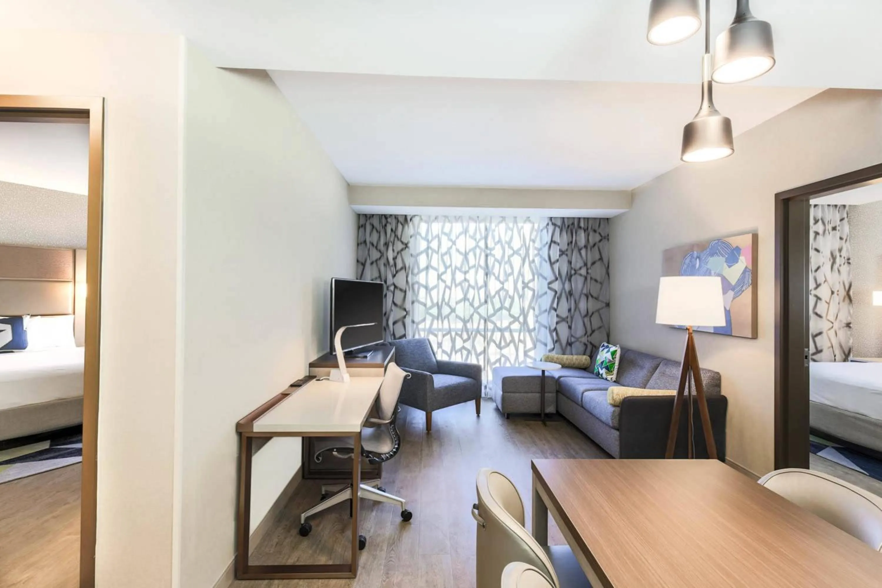 Living room, Bed in Residence Inn by Marriott Dallas Frisco