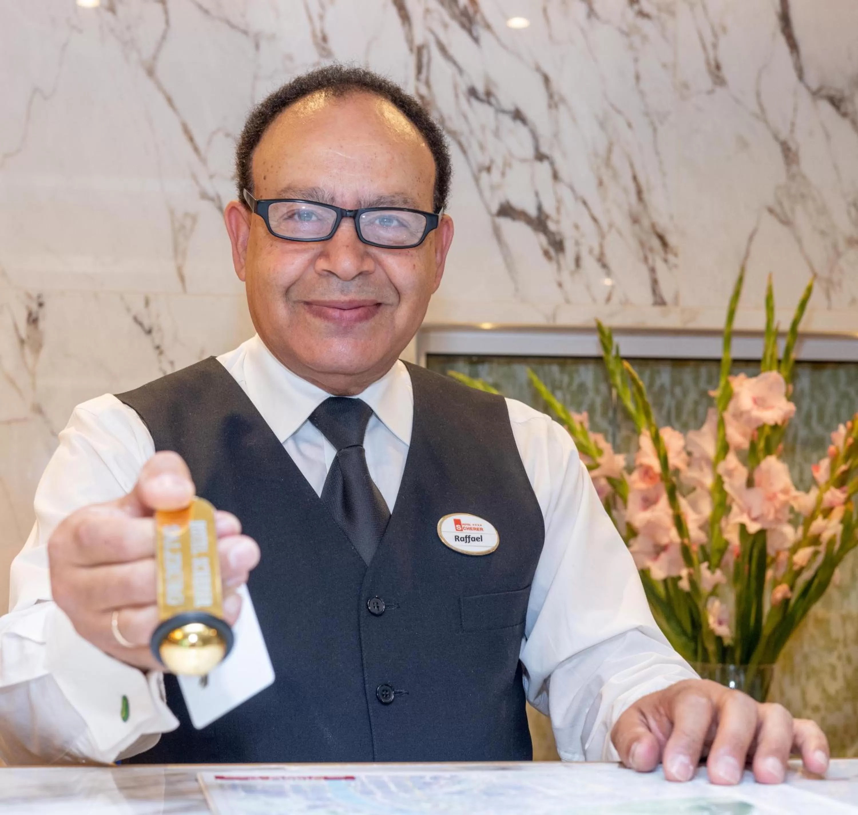 Staff in Hotel Scherer