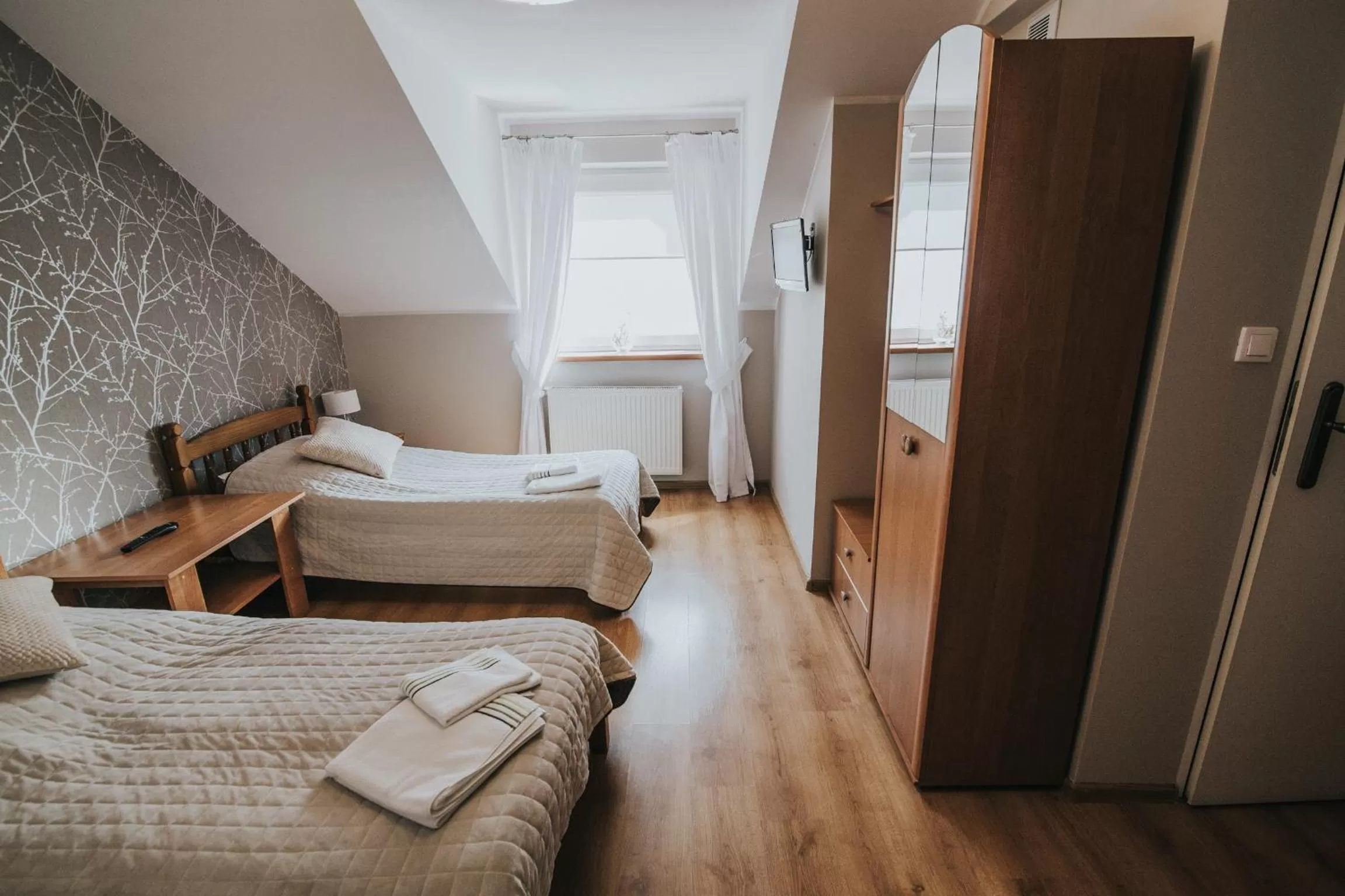 Twin Room with Bathroom in Gosciniec Zacisze