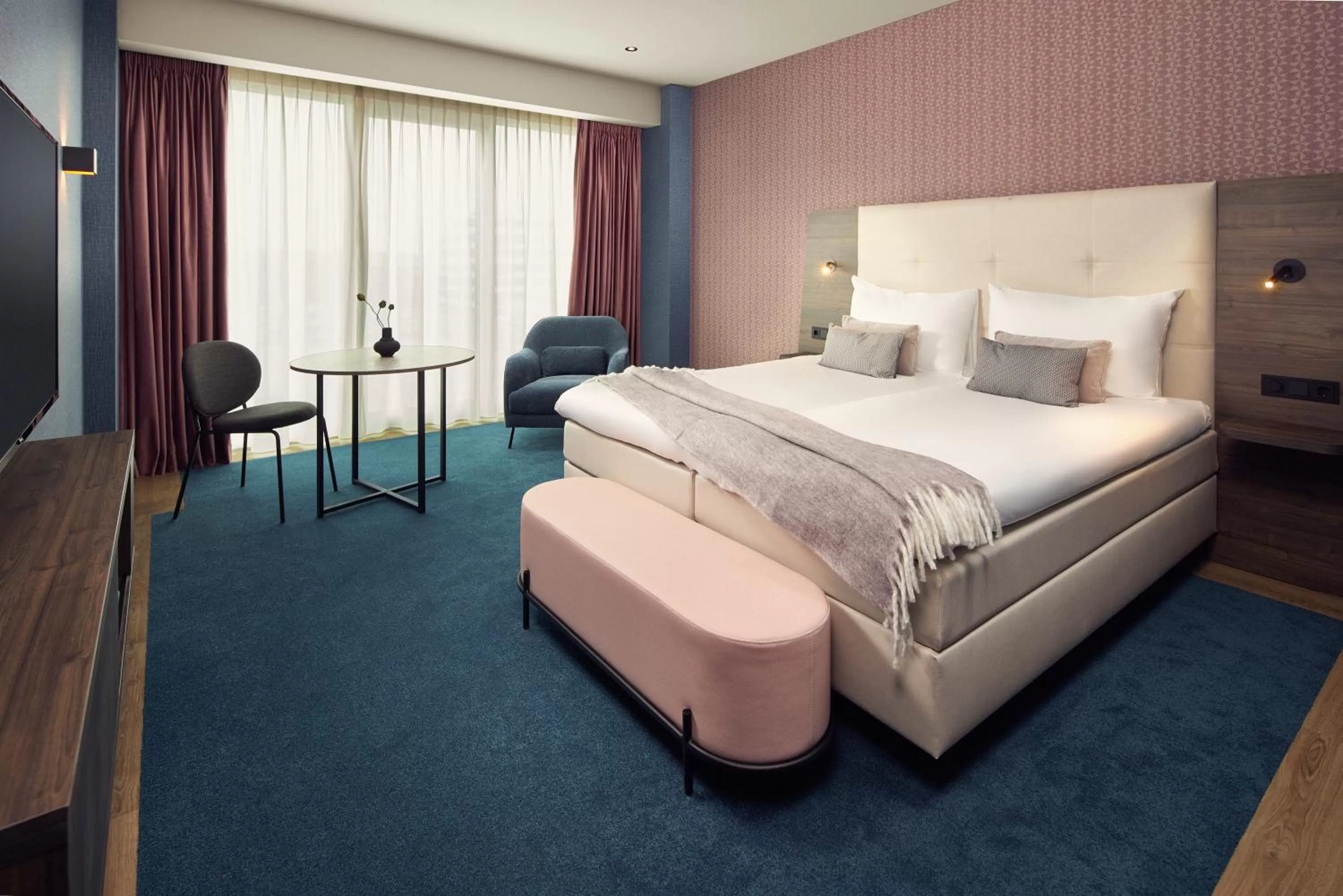 Bed in Van der Valk Hotel Haarlem