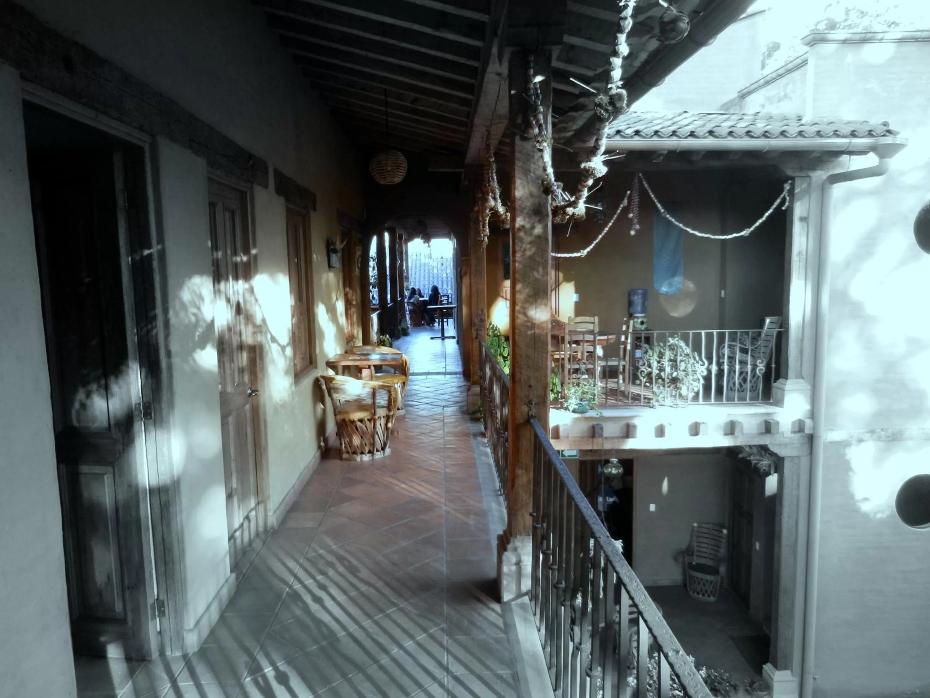 Patio in Posada Yolihuani