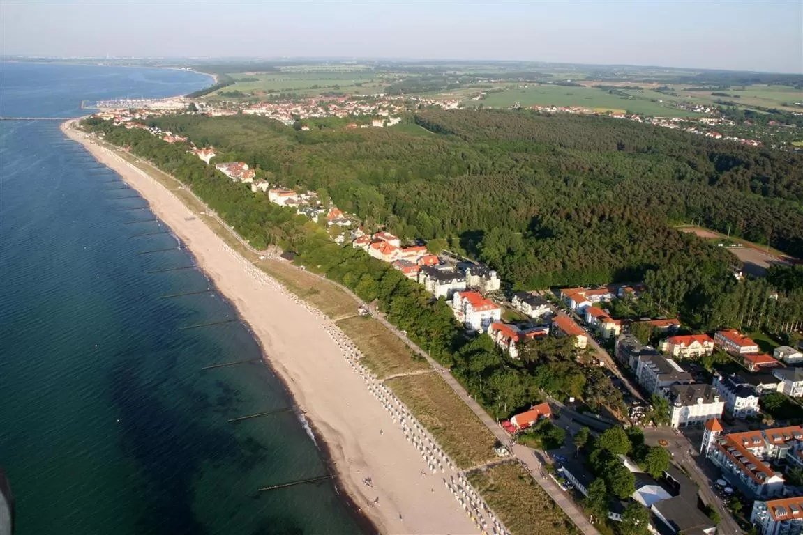 Bird's eye view in Am Weststrand Aparthotel Kühlungsborn