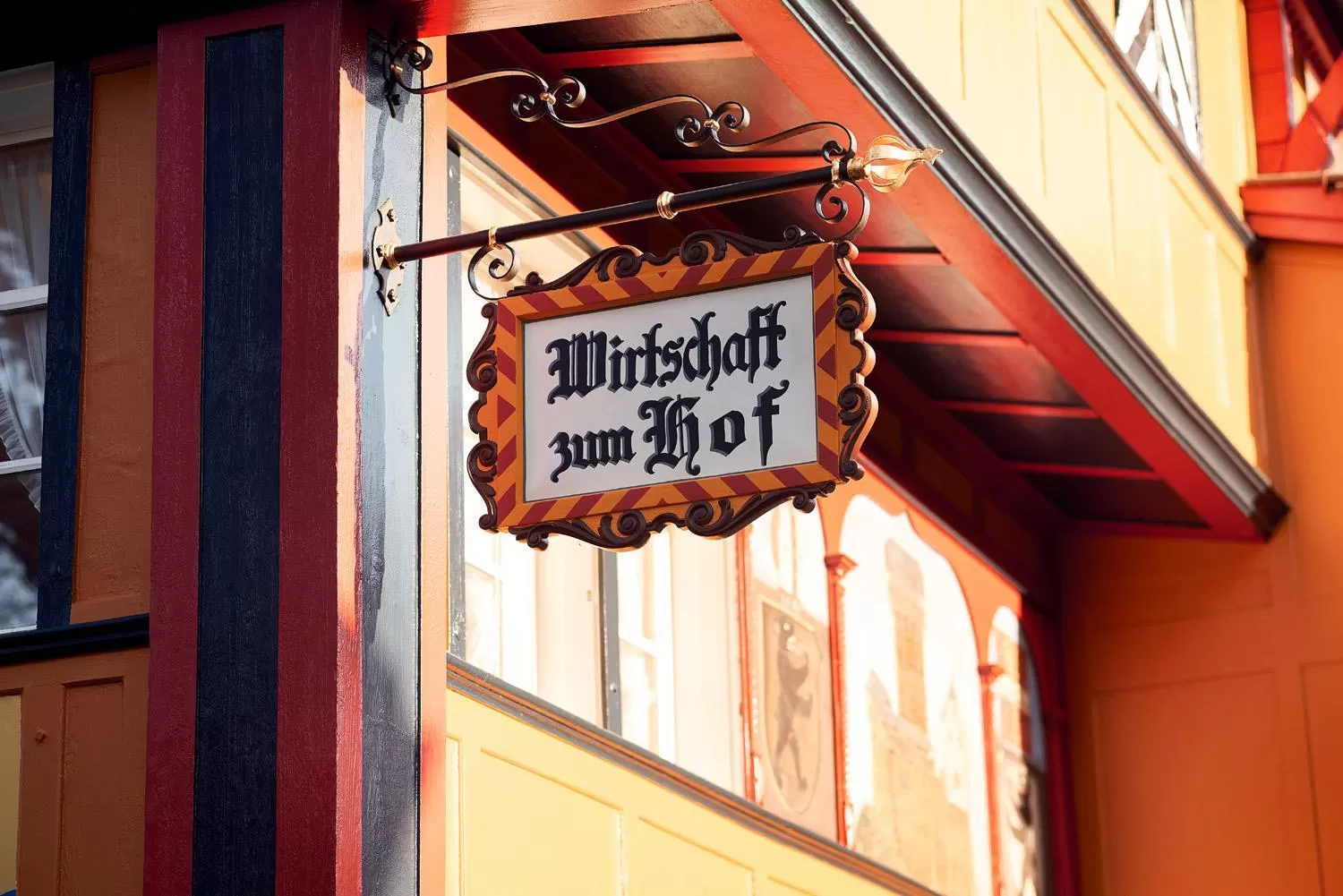 Property building in Gasthaus Hof