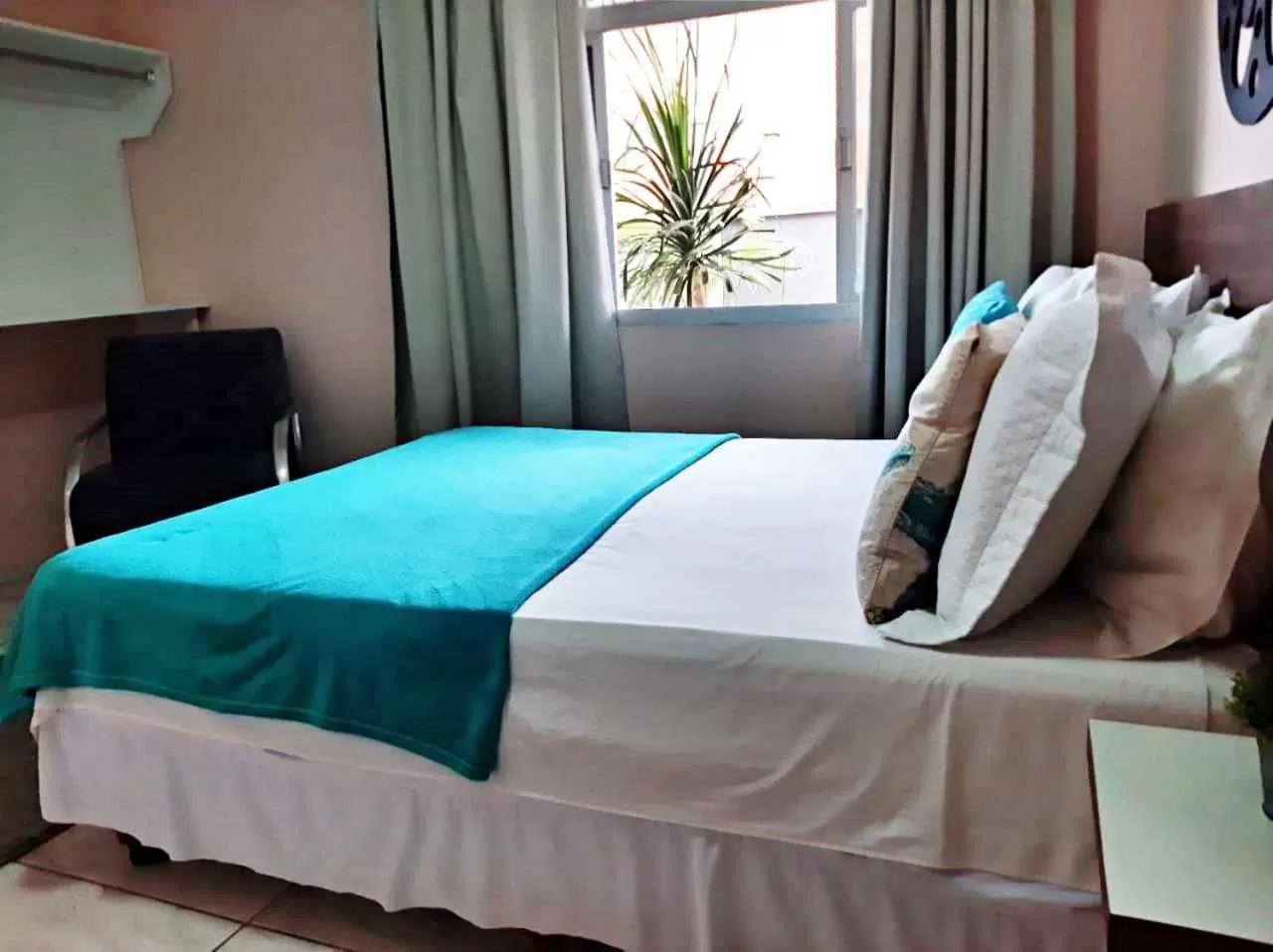 Bed in Pousada do Pescador