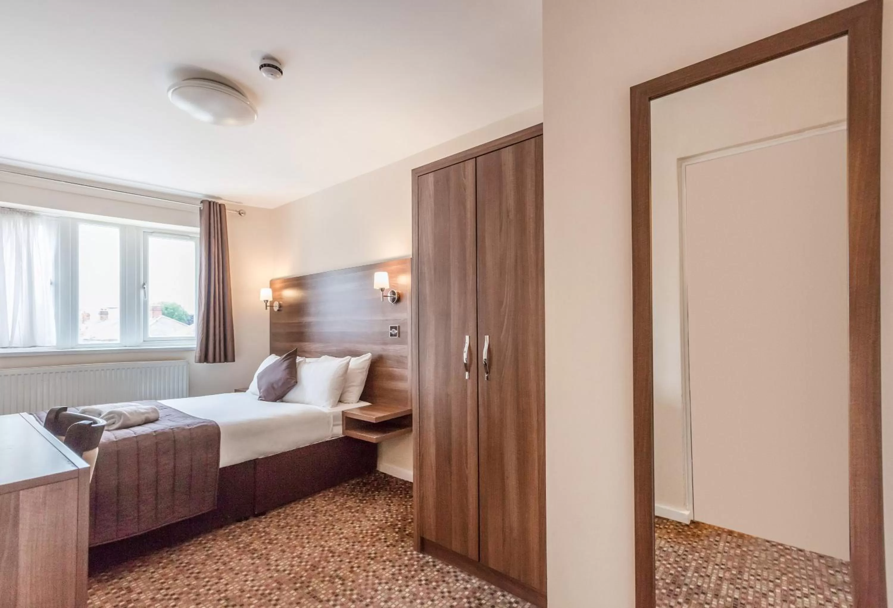 Photo of the whole room, Bed in Prince Regent Hotel Excel London