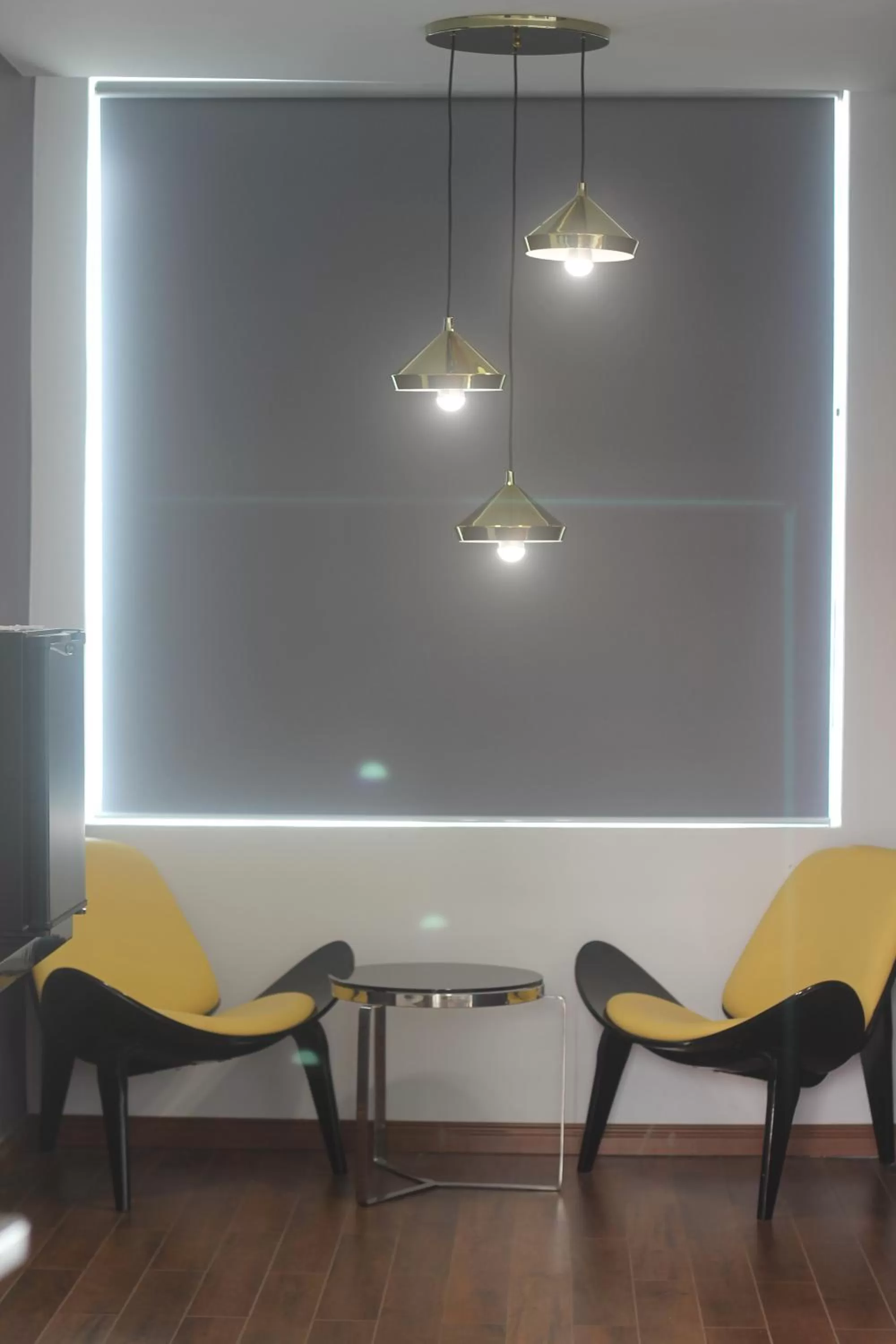 Seating area in Benny's City Hotel