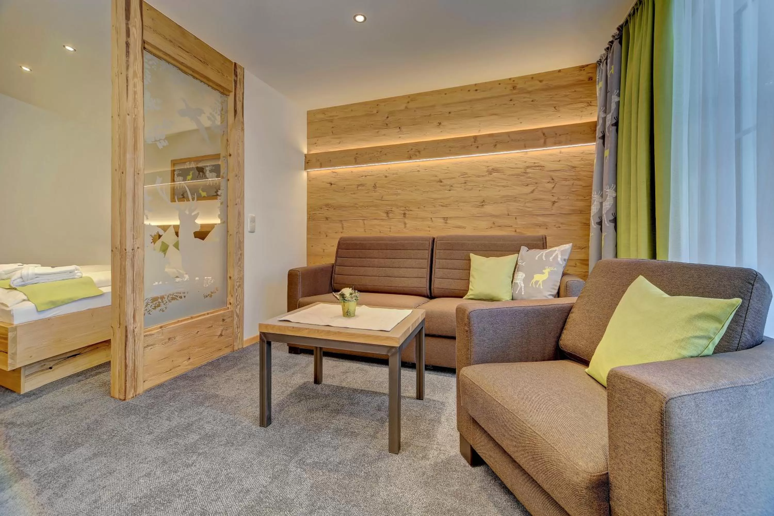 Living room, Seating Area in Appart-Hotel Wildererstuben