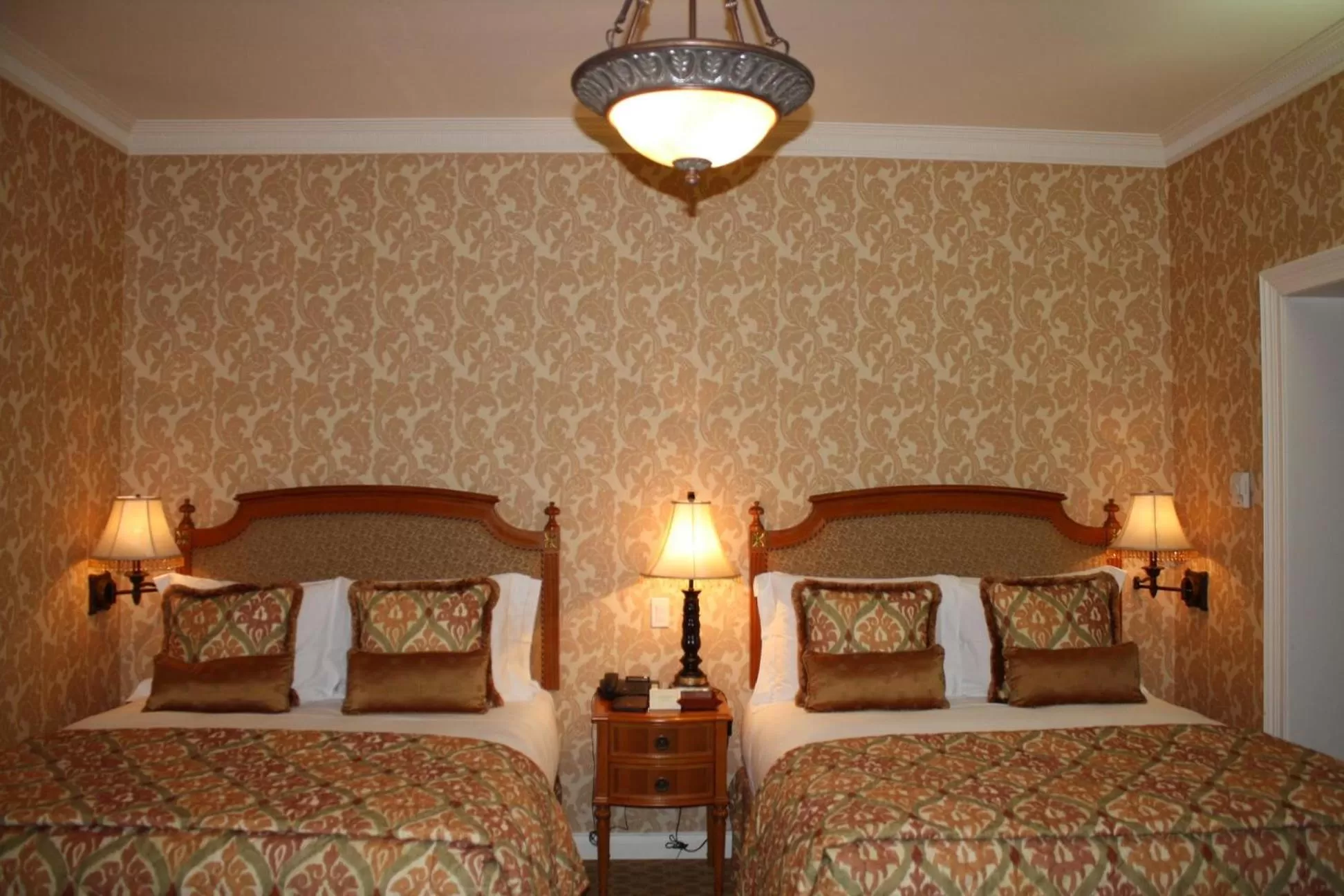 Bed in Terelj Hotel & Spa