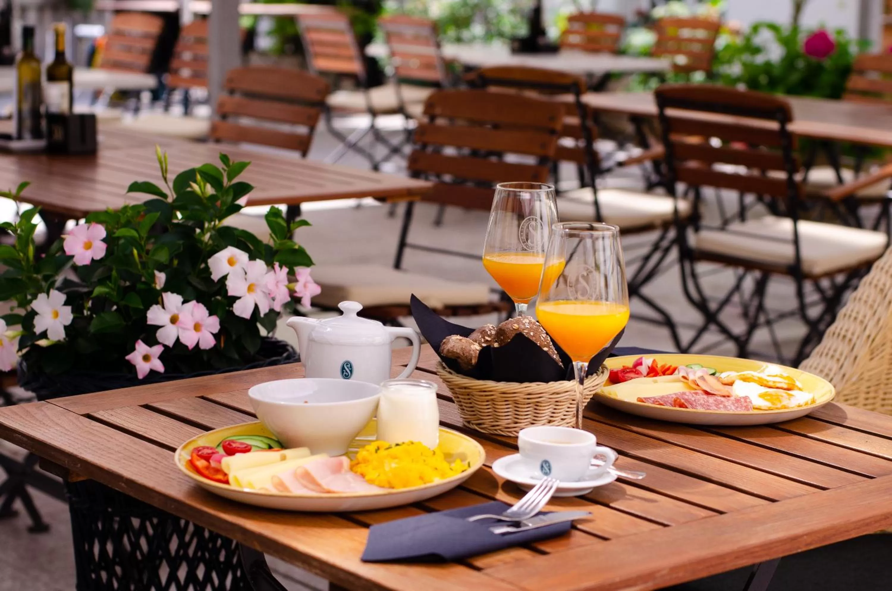 Restaurant/places to eat in Hotel Slamič Ljubljana