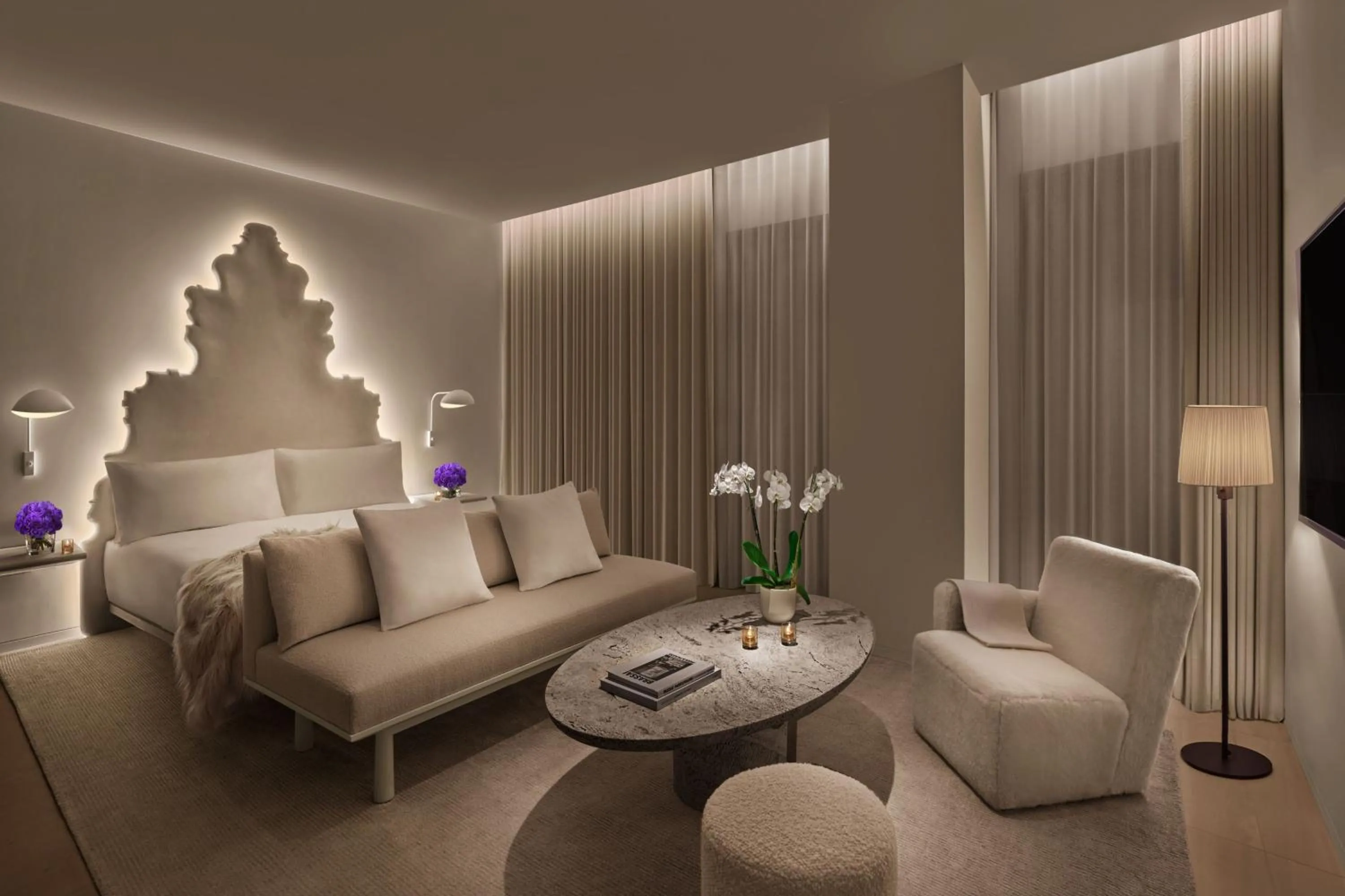 Bedroom in The Madrid EDITION