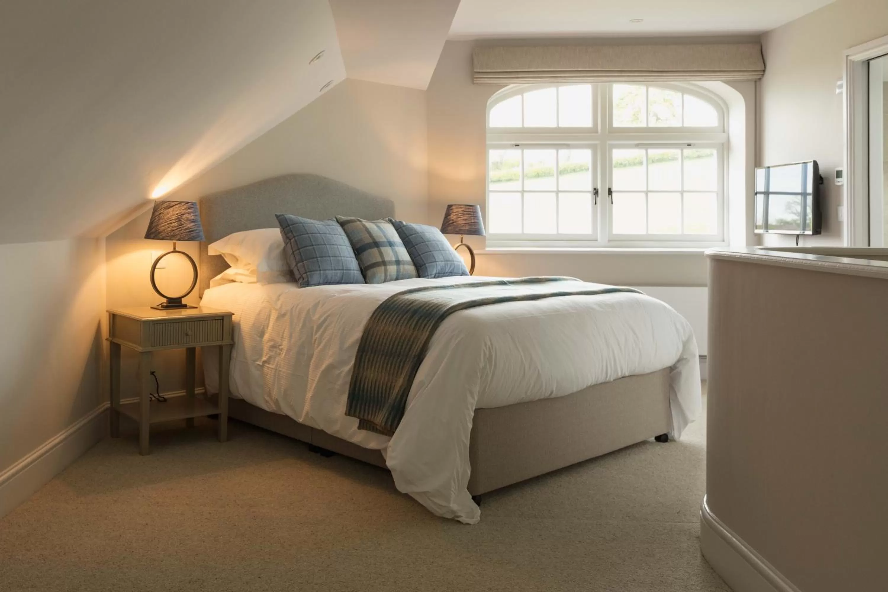 Photo of the whole room, Bed in Farlam Hall Hotel & Restaurant