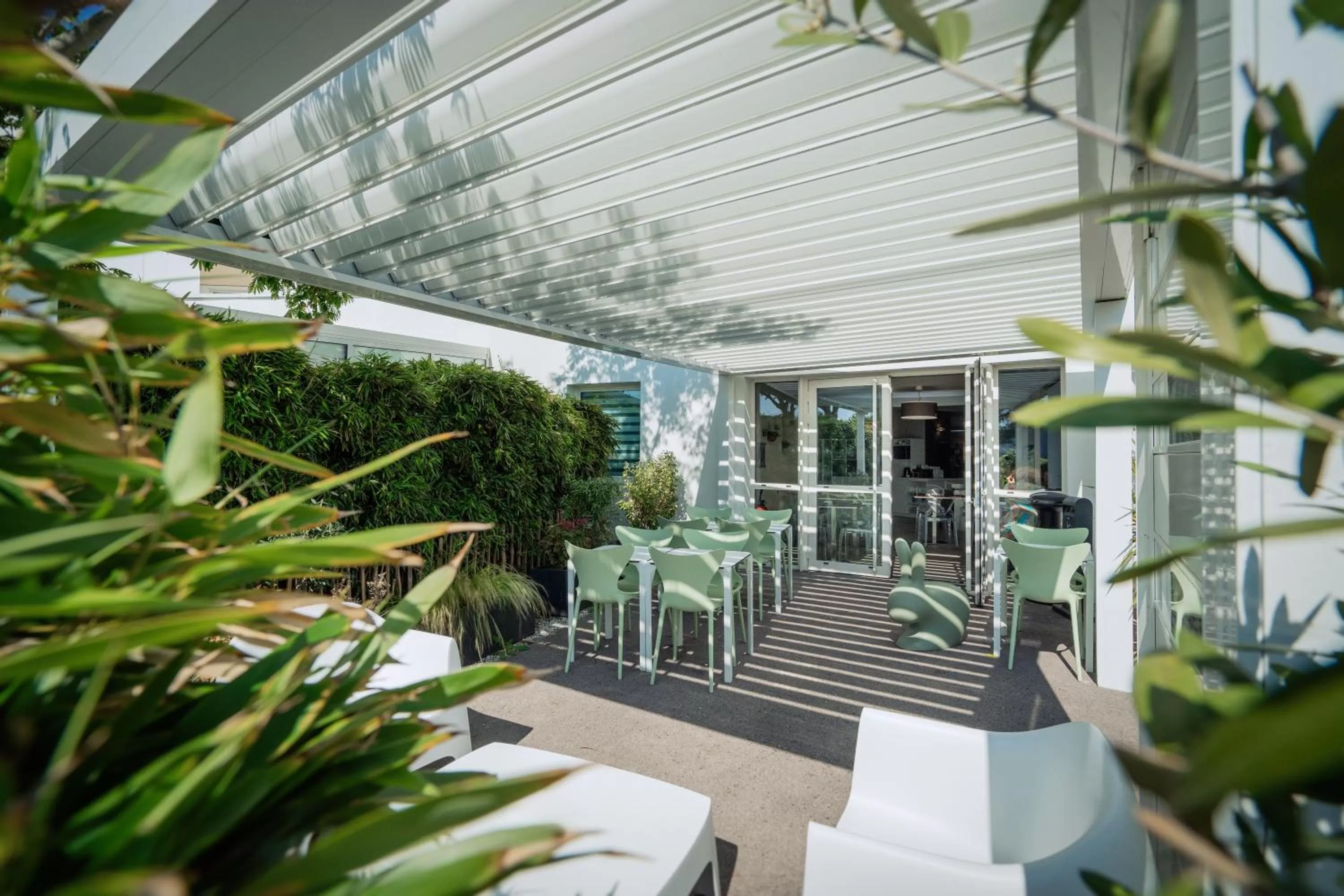 Patio in ibis Styles Les Sables Olonne