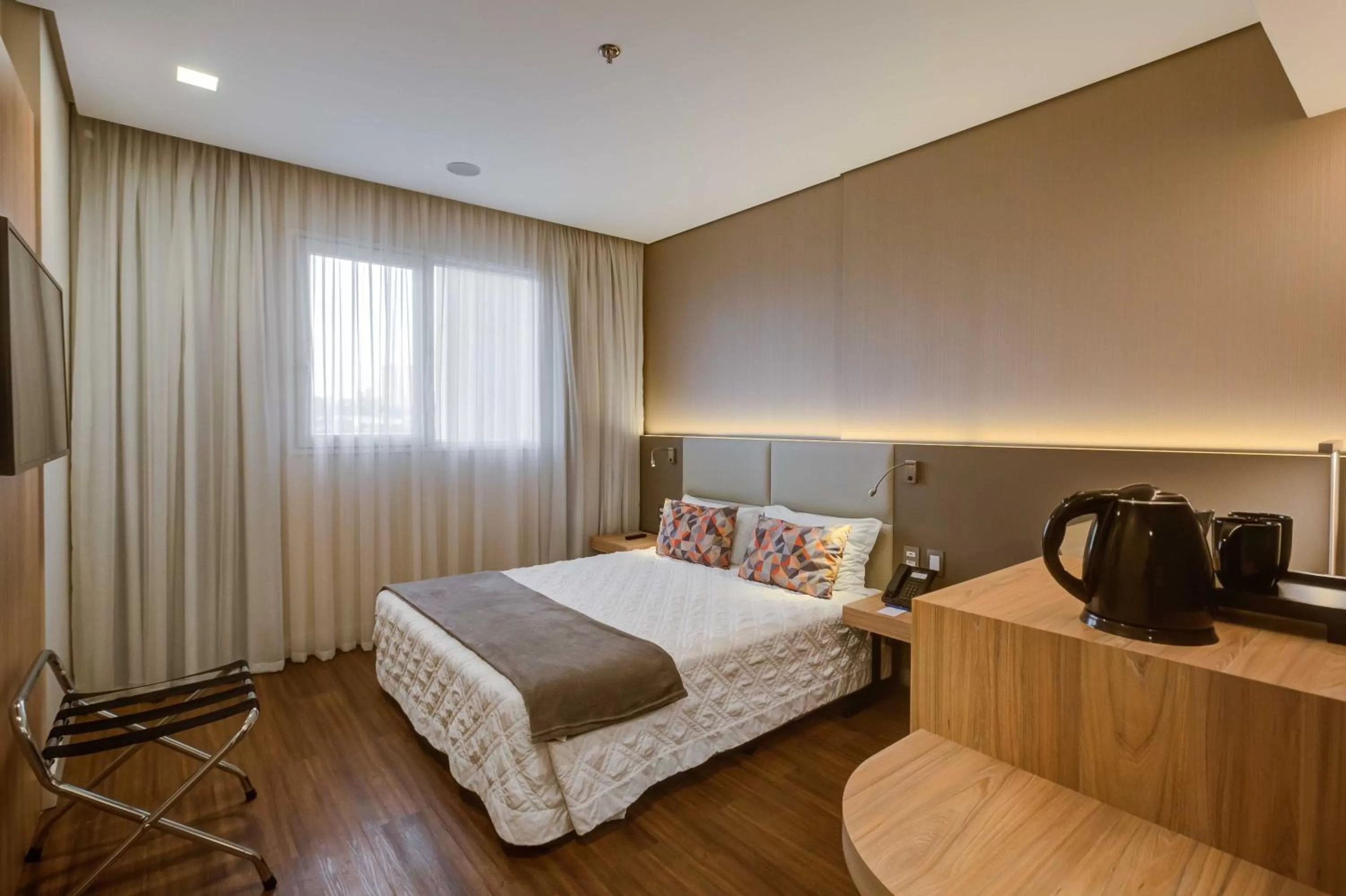Bed in Rio Hotel by Bourbon Campinas