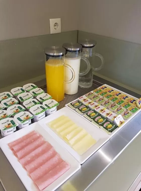 Buffet breakfast in Hotel Brazão