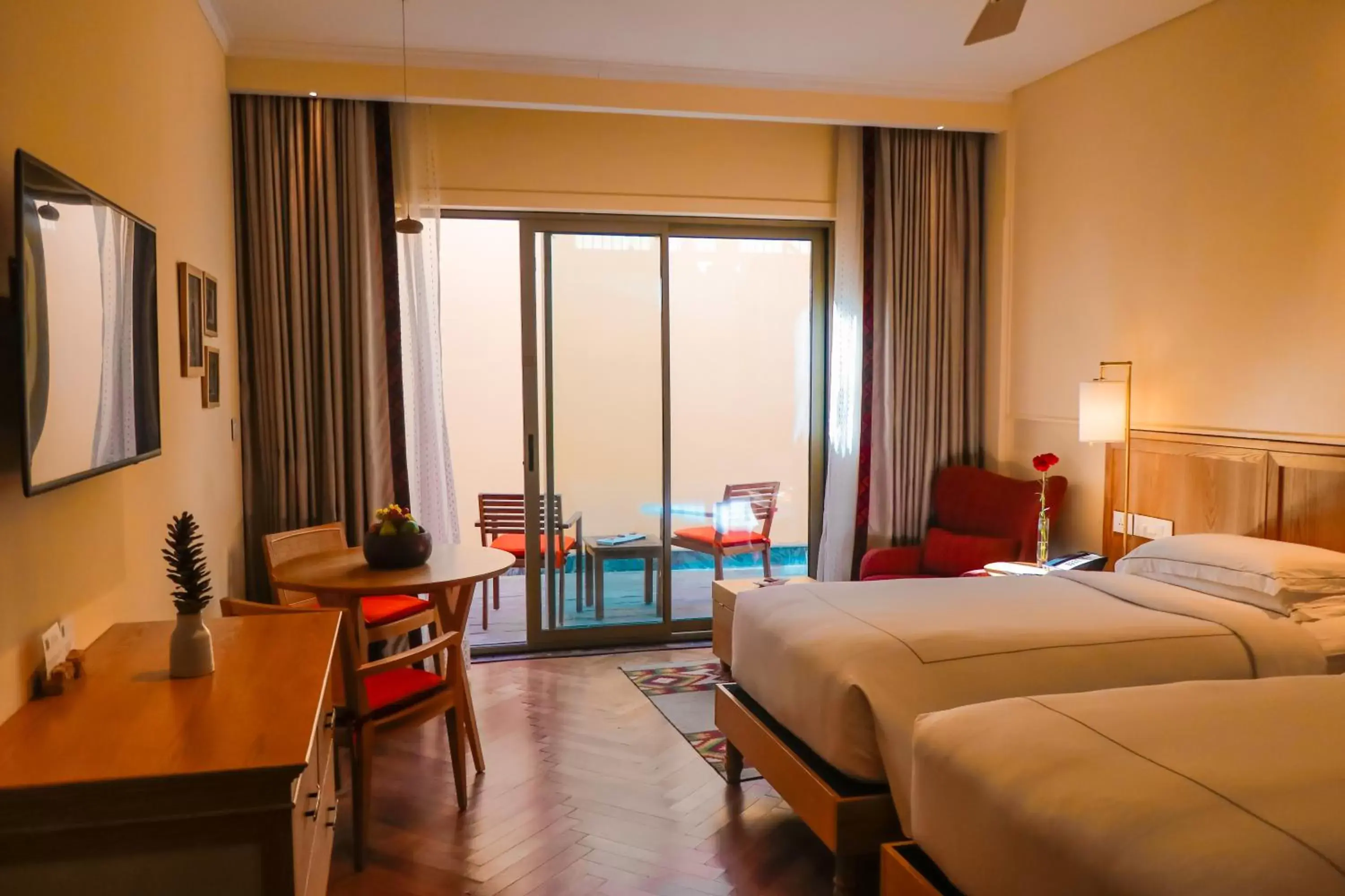 Deluxe Room Courtyard View Twin Bed in Taj Theog Resort & Spa Shimla Deluxe Room Courtyard View Twin Bed in Taj Theog Resort & Spa Shimla